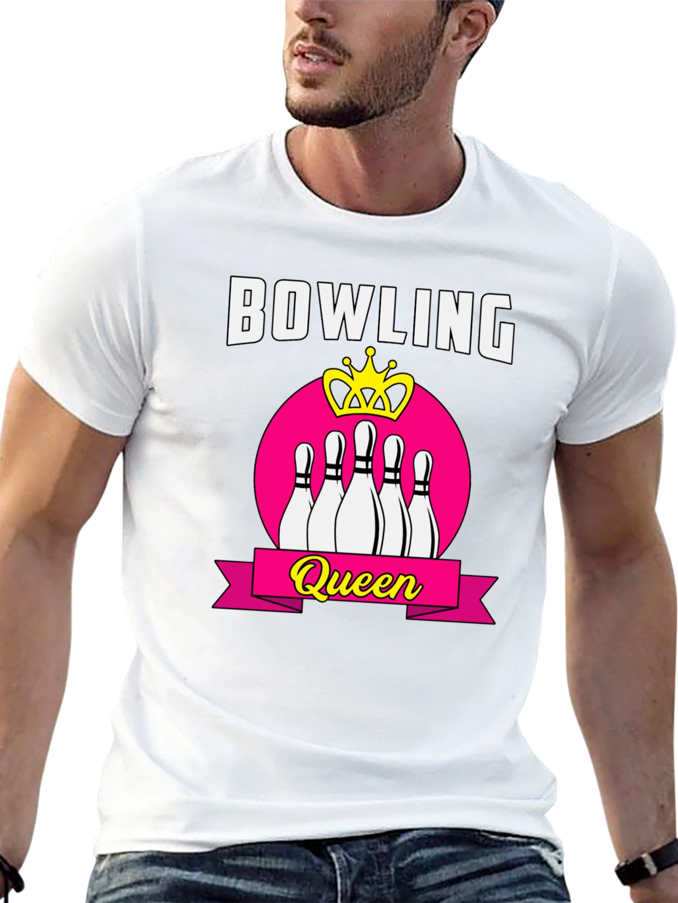 Bowling Queen Graphic T-Shirt