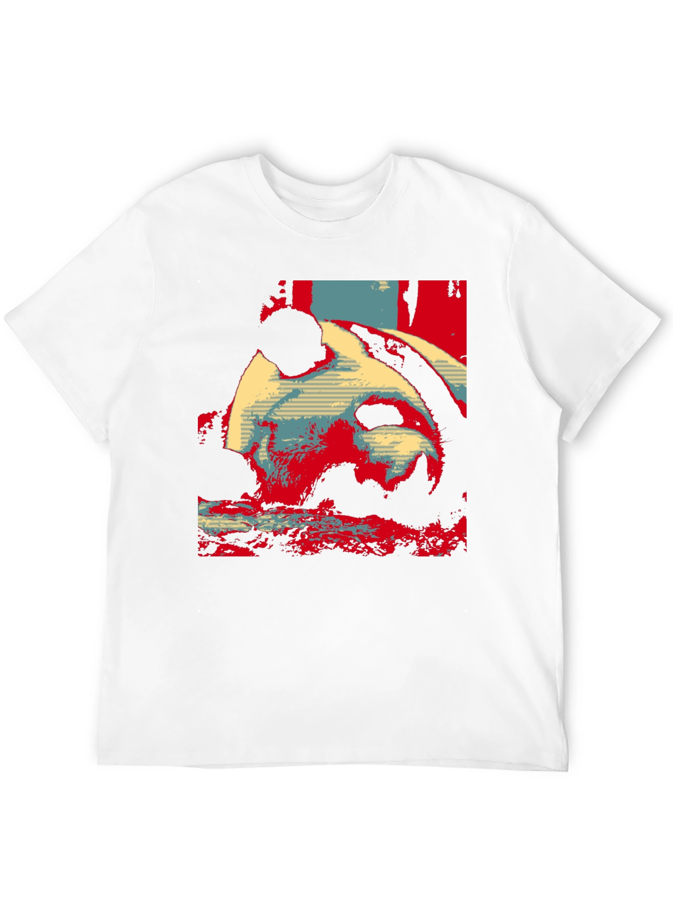 Panda Graphic Print T-Shirt