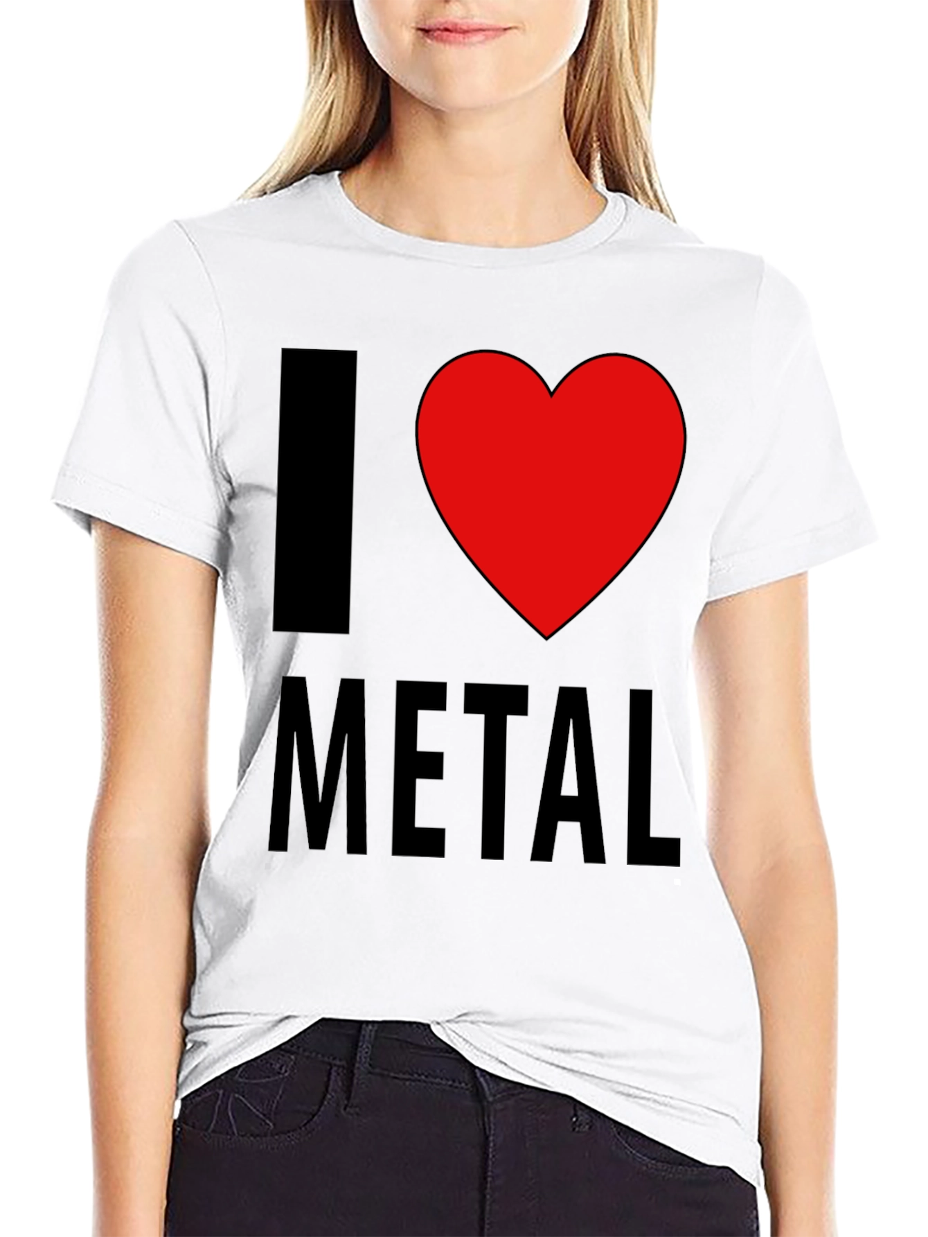 I Love Metal T-Shirt - Graphic Tee