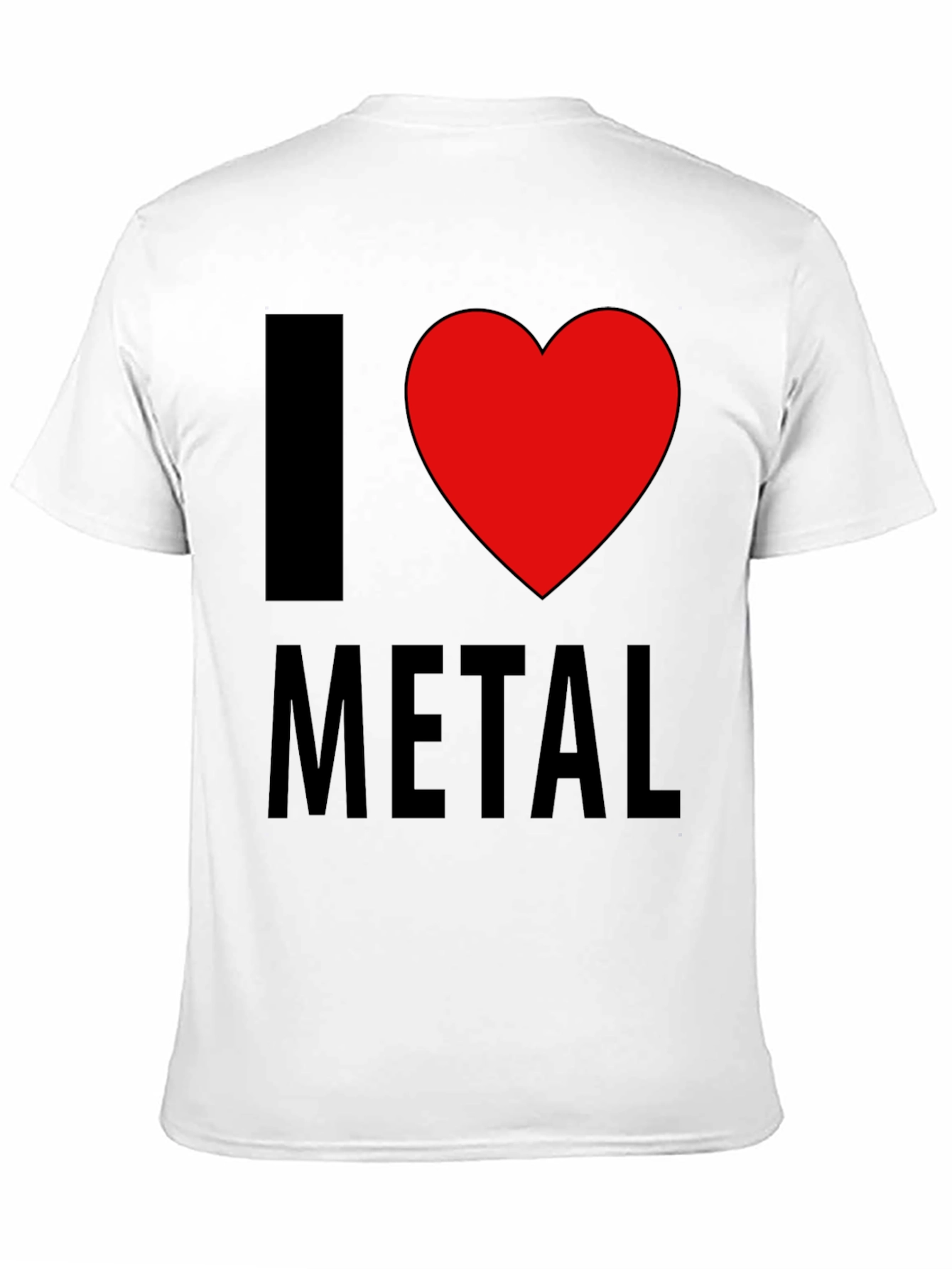 I Love Metal T-Shirt - Graphic Tee