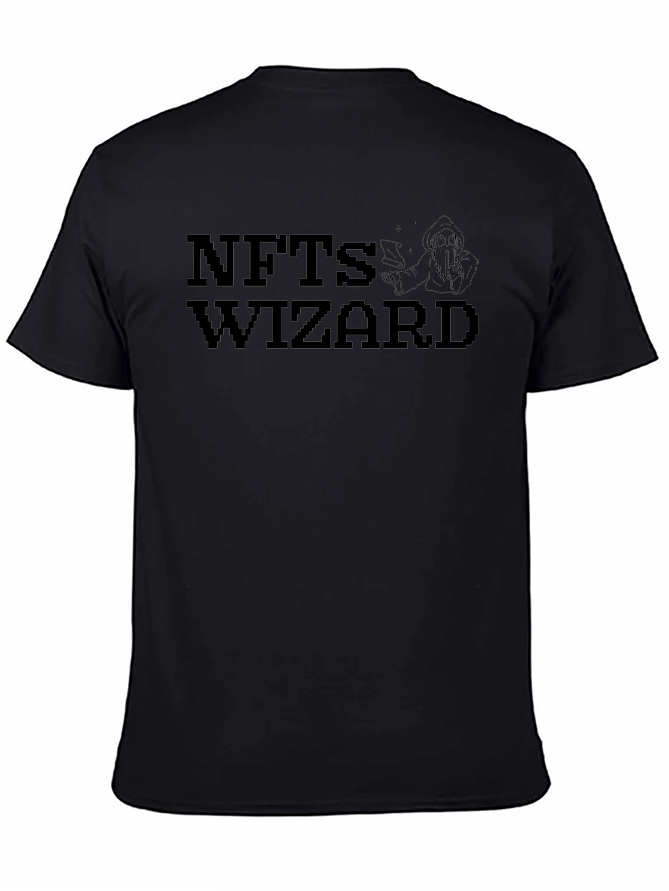 NFTs Wizard Graphic Tee - Crypto Art T-Shirt