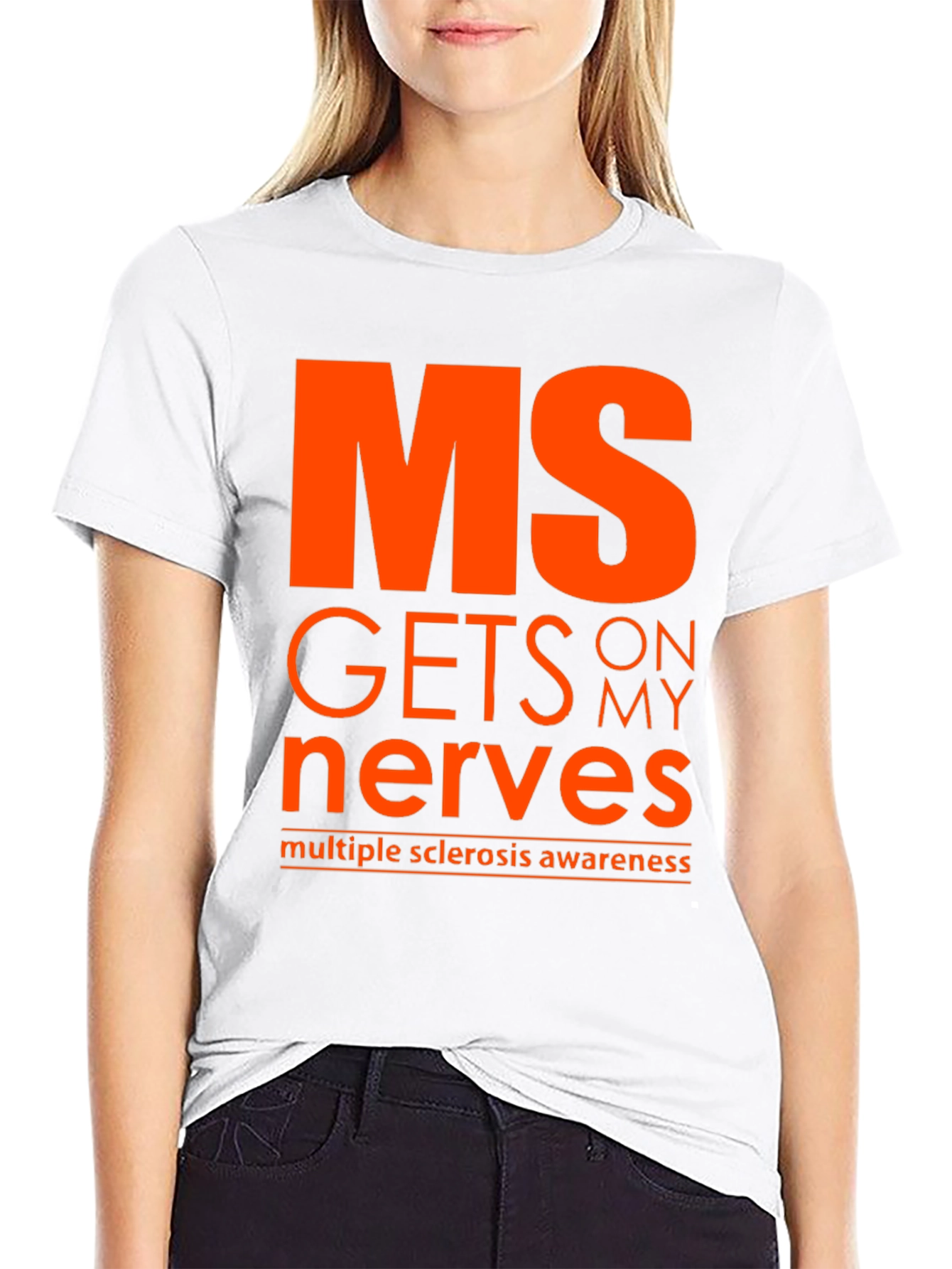 MS Awareness T-Shirt - Gets on My Nerves