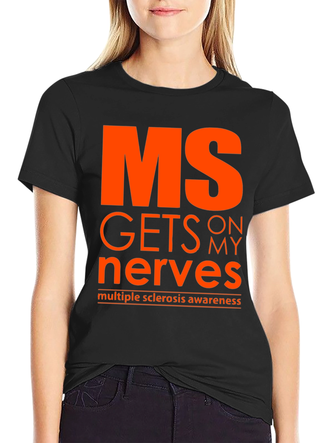 MS Awareness T-Shirt - Gets on My Nerves