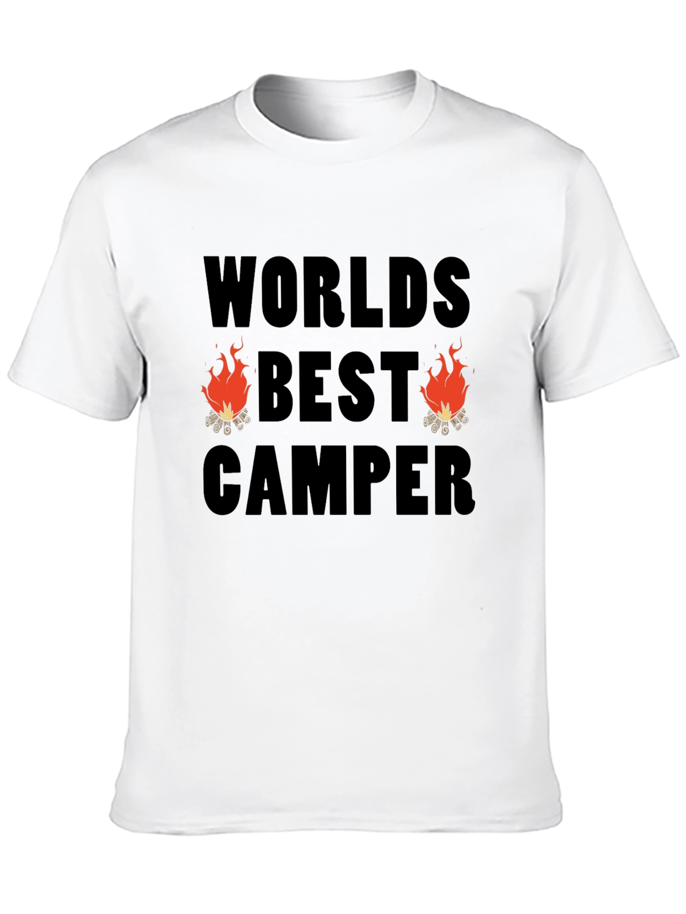 Worlds Best Camper Graphic T-Shirt