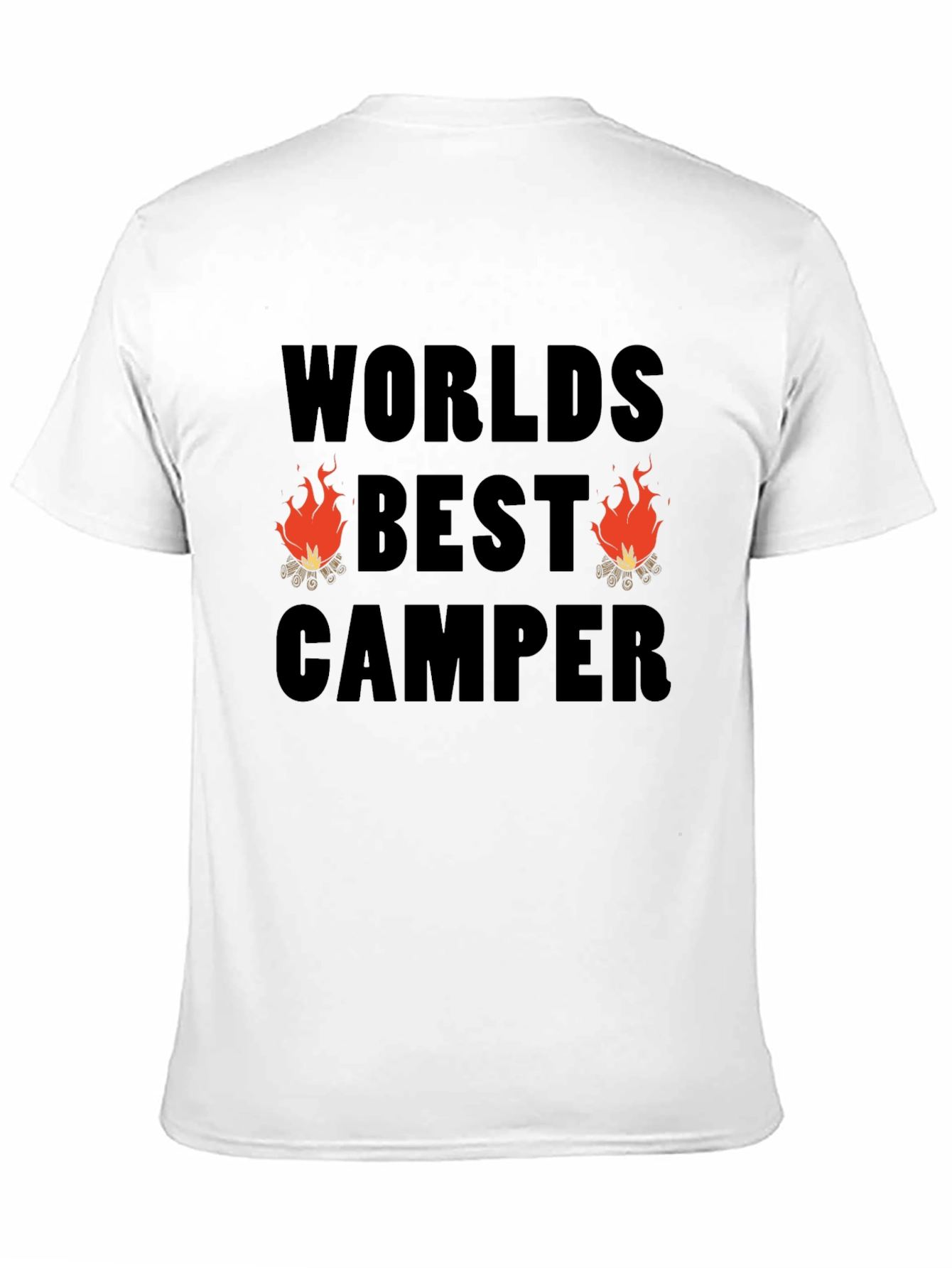 Worlds Best Camper Graphic T-Shirt