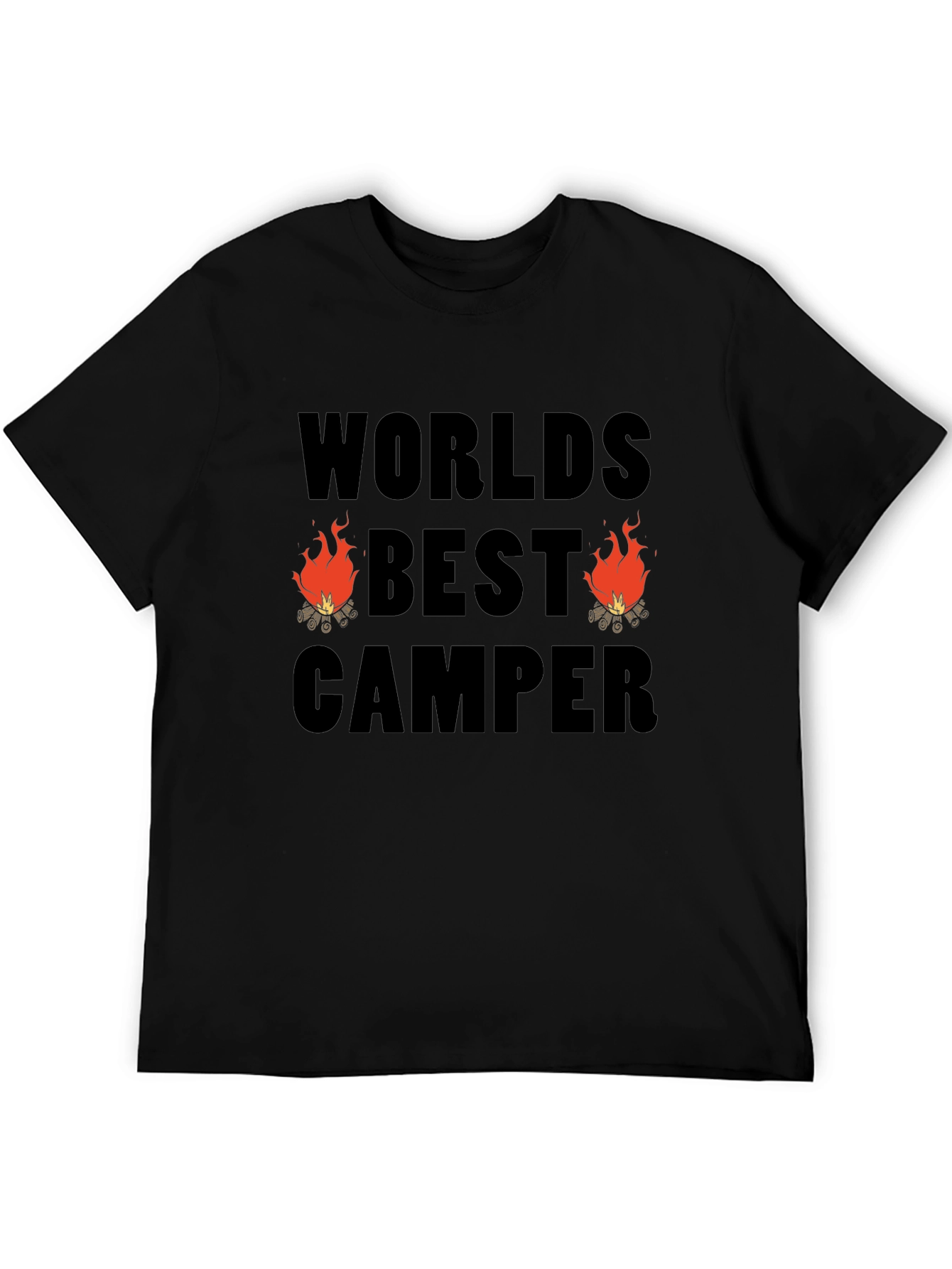 Worlds Best Camper Graphic T-Shirt