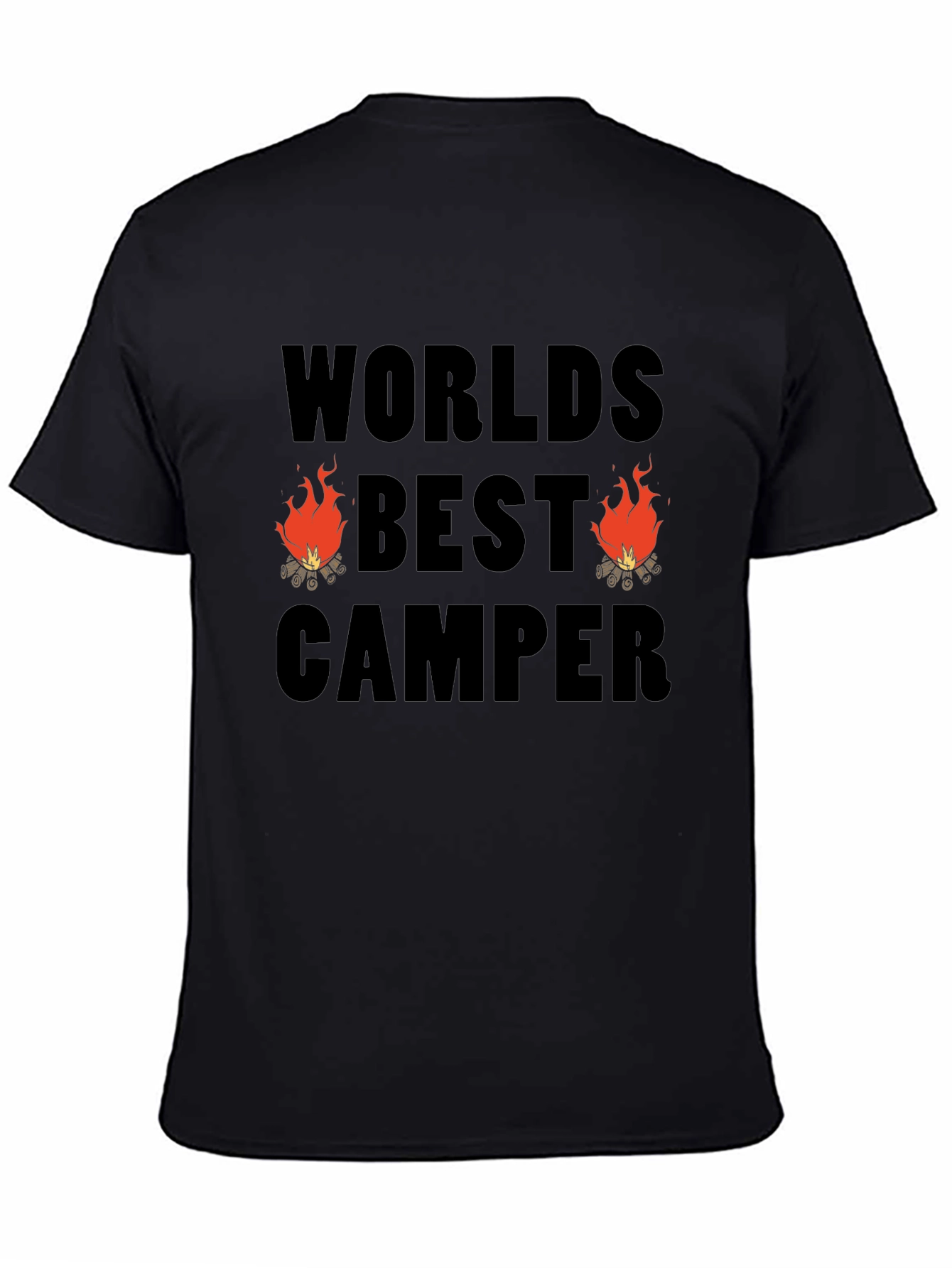 Worlds Best Camper Graphic T-Shirt