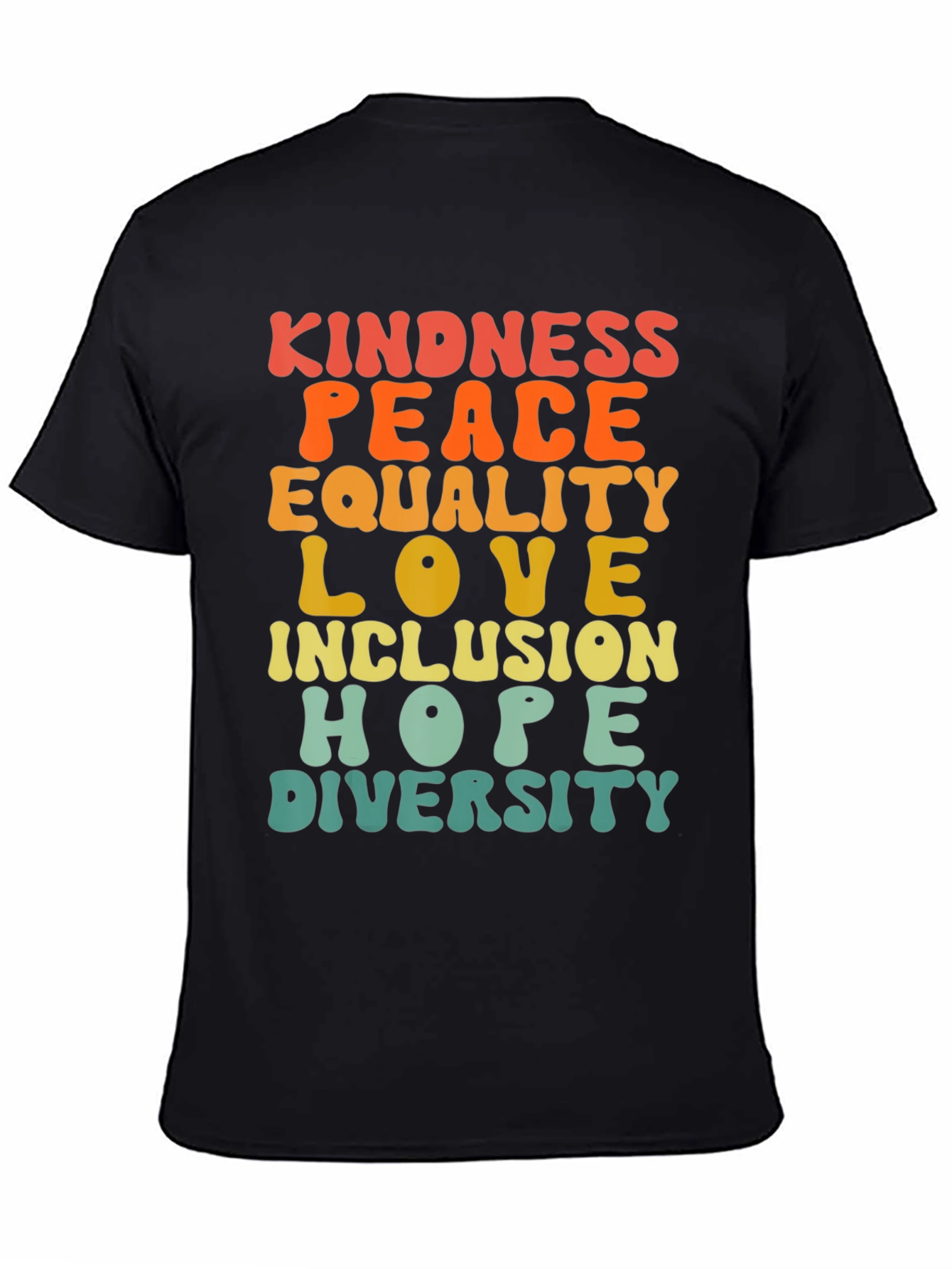 Kindness Peace Love Inclusion T-Shirt