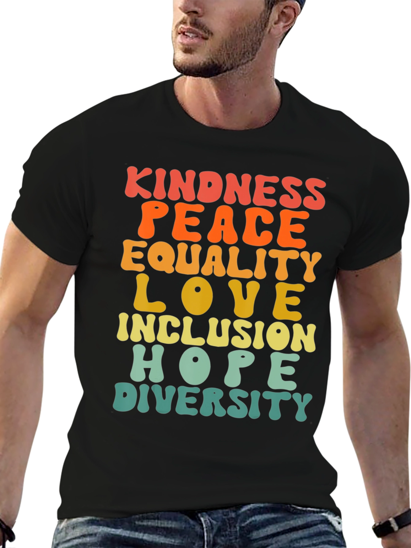 Kindness Peace Love Inclusion T-Shirt
