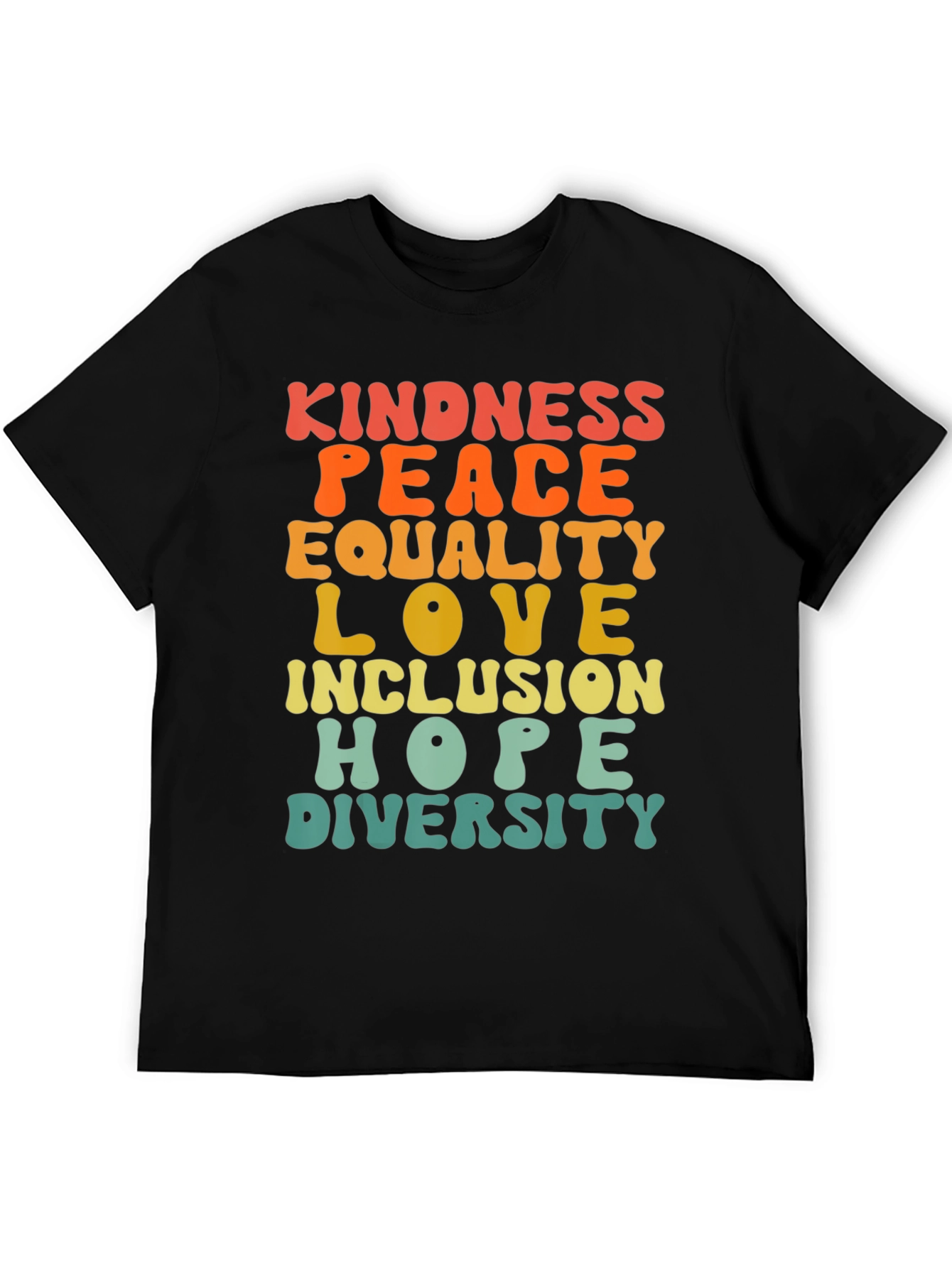 Kindness Peace Love Inclusion T-Shirt