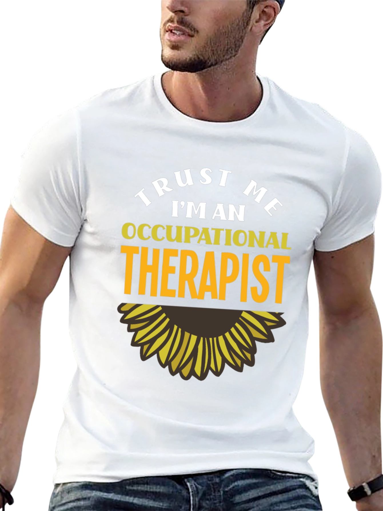 Trust Me Im An Occupational Therapist Black T-Shirt