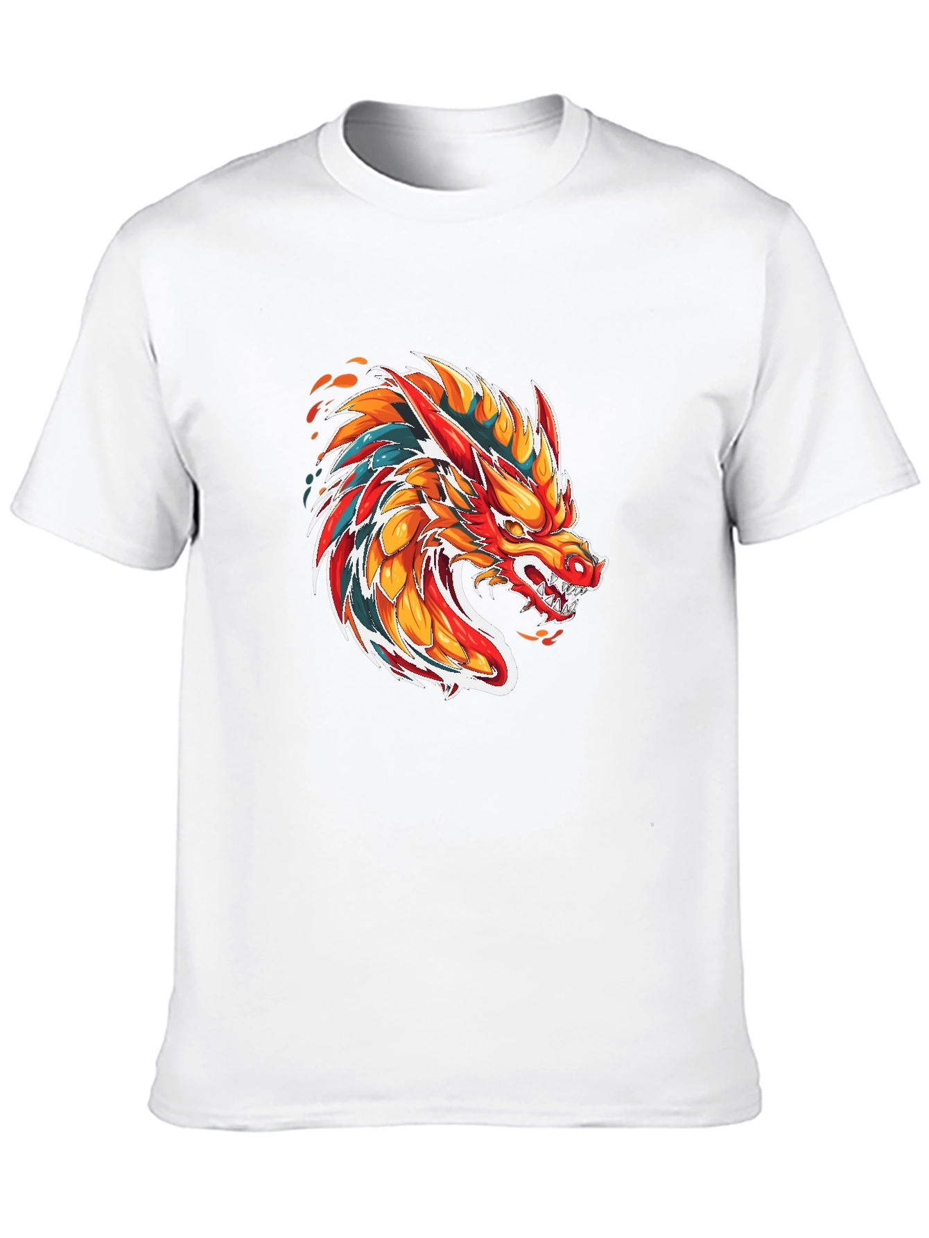 Fiery Dragon Graphic Tee