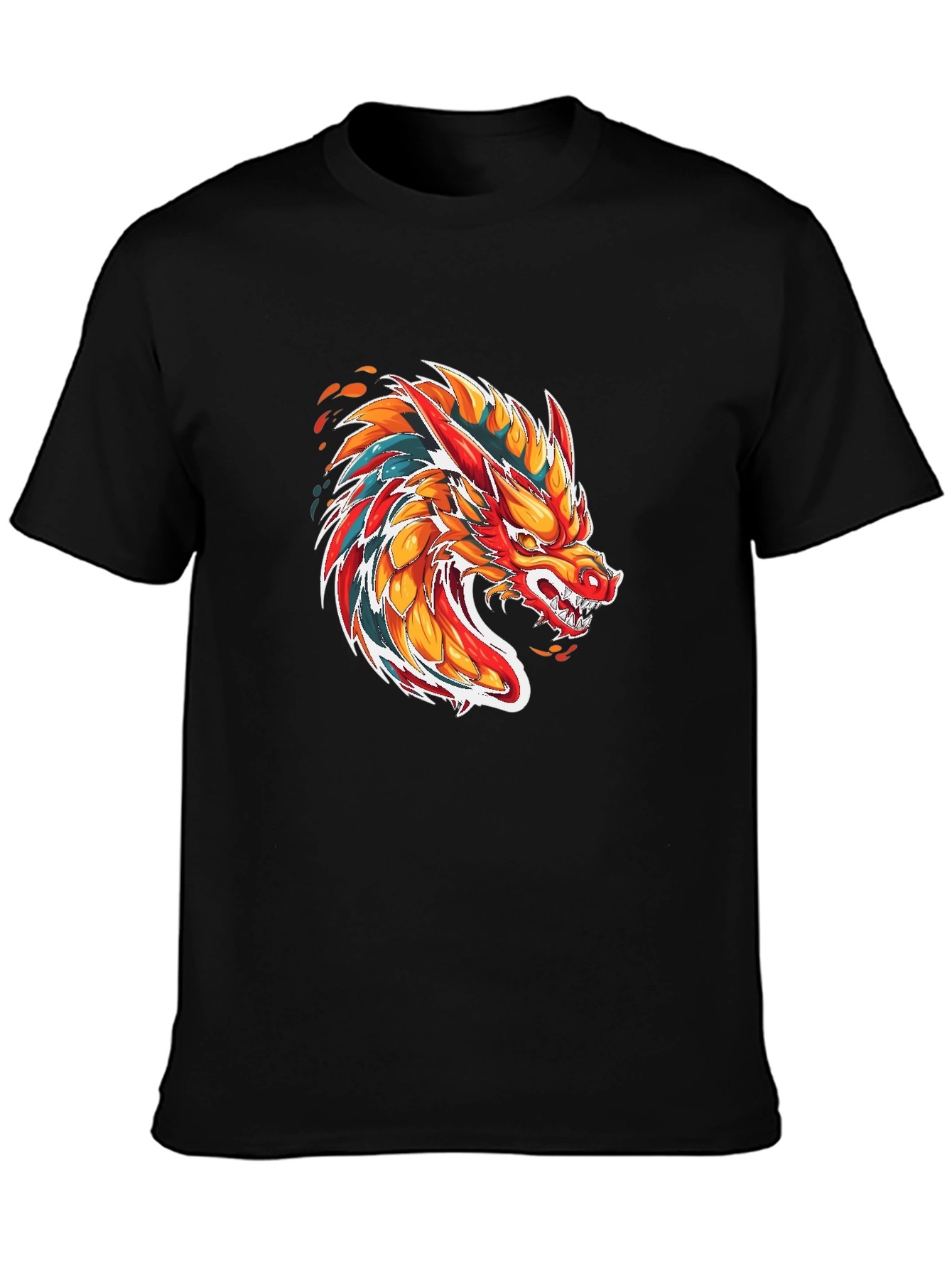 Fiery Dragon Graphic Tee