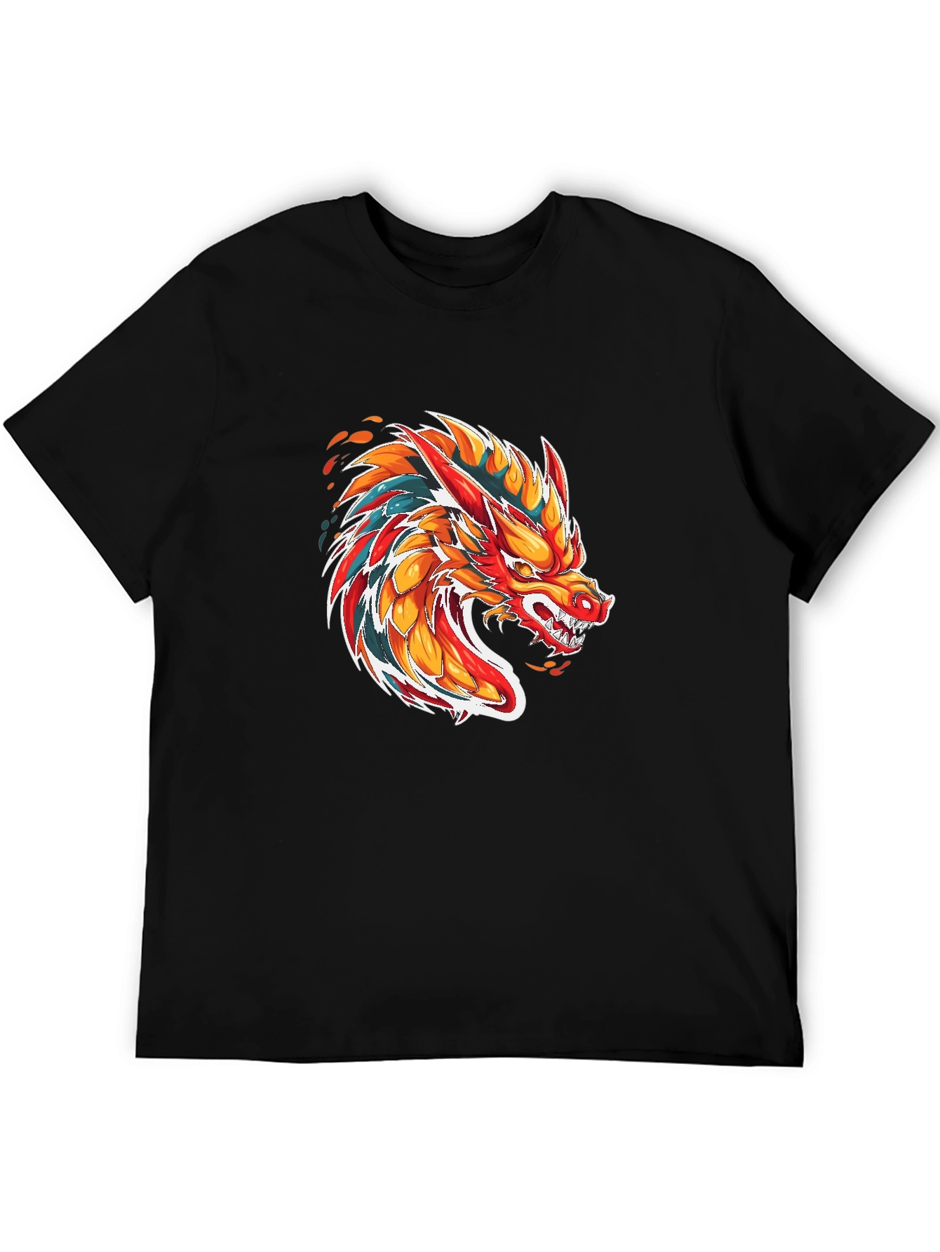 Fiery Dragon Graphic Tee