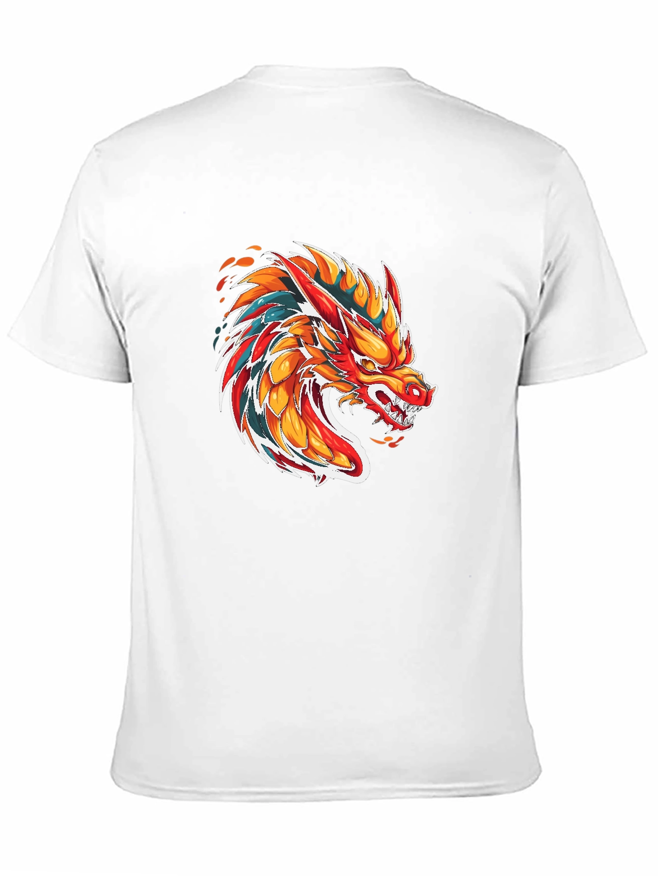 Fiery Dragon Graphic Tee