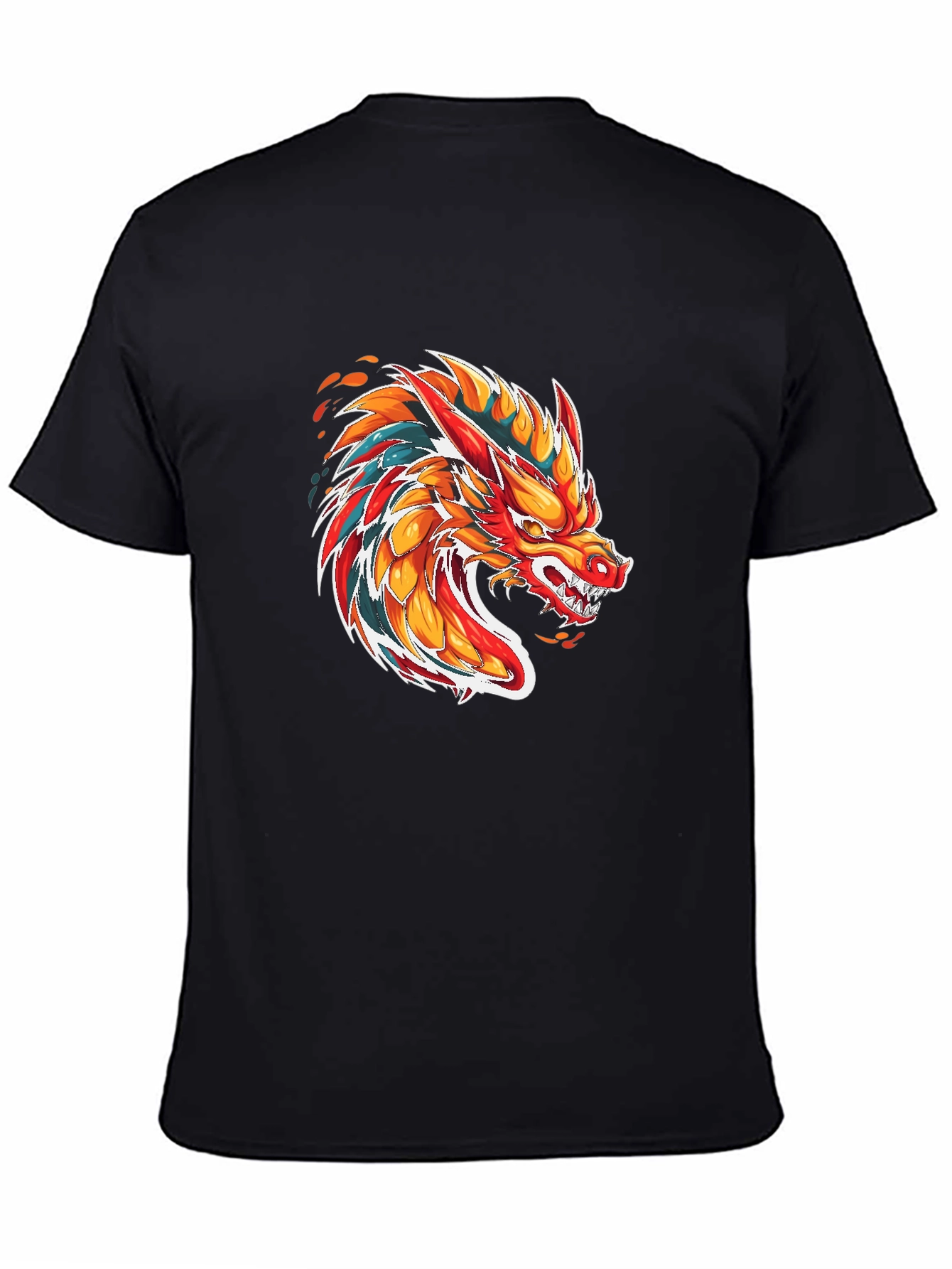 Fiery Dragon Graphic Tee