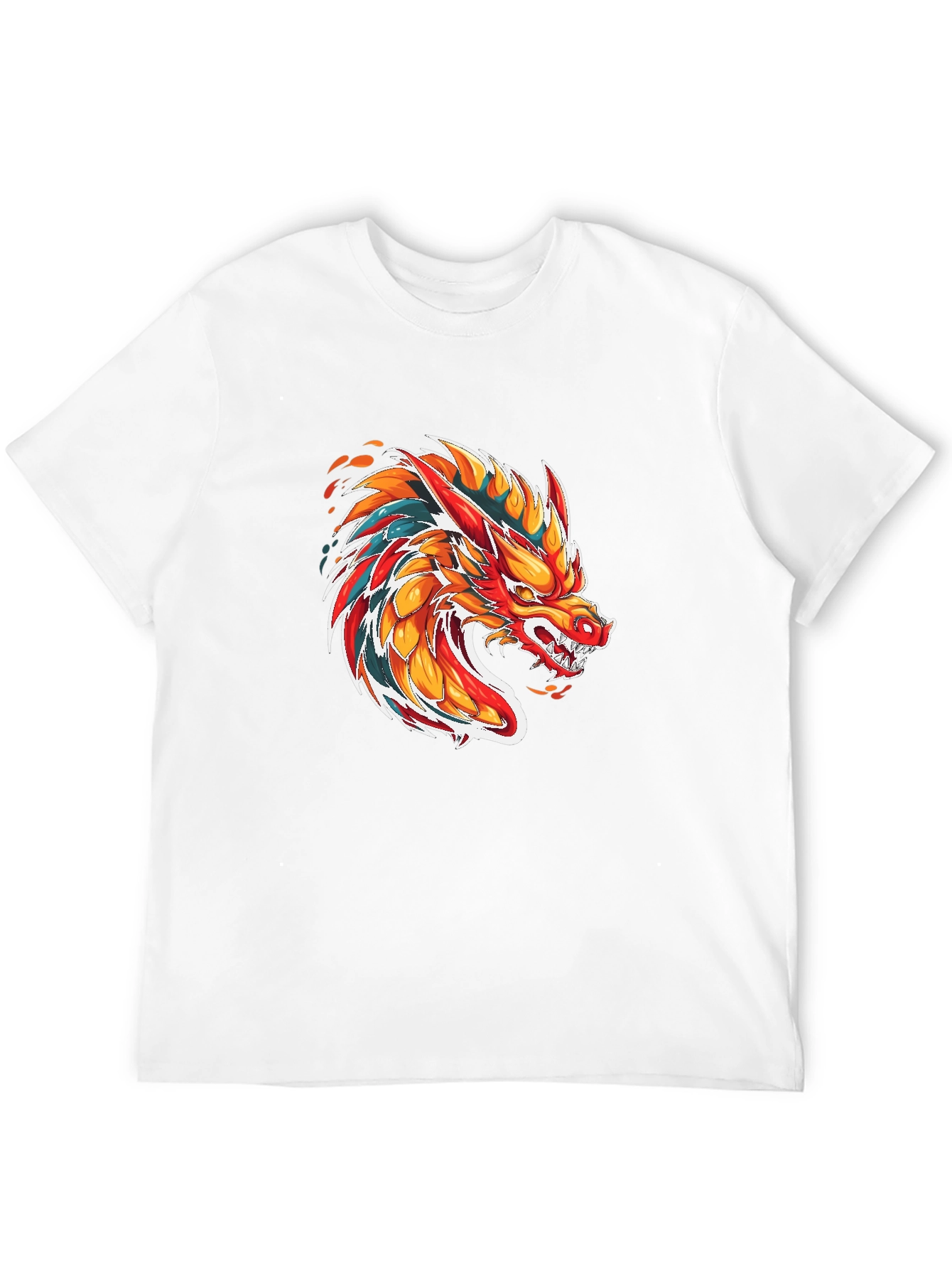 Fiery Dragon Graphic Tee