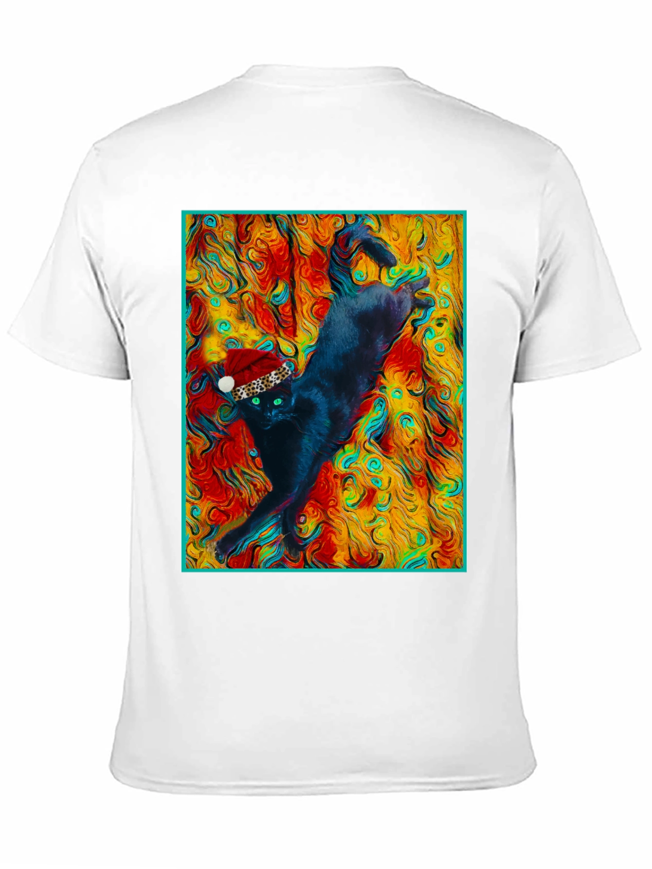 Cool Cat Christmas T-Shirt