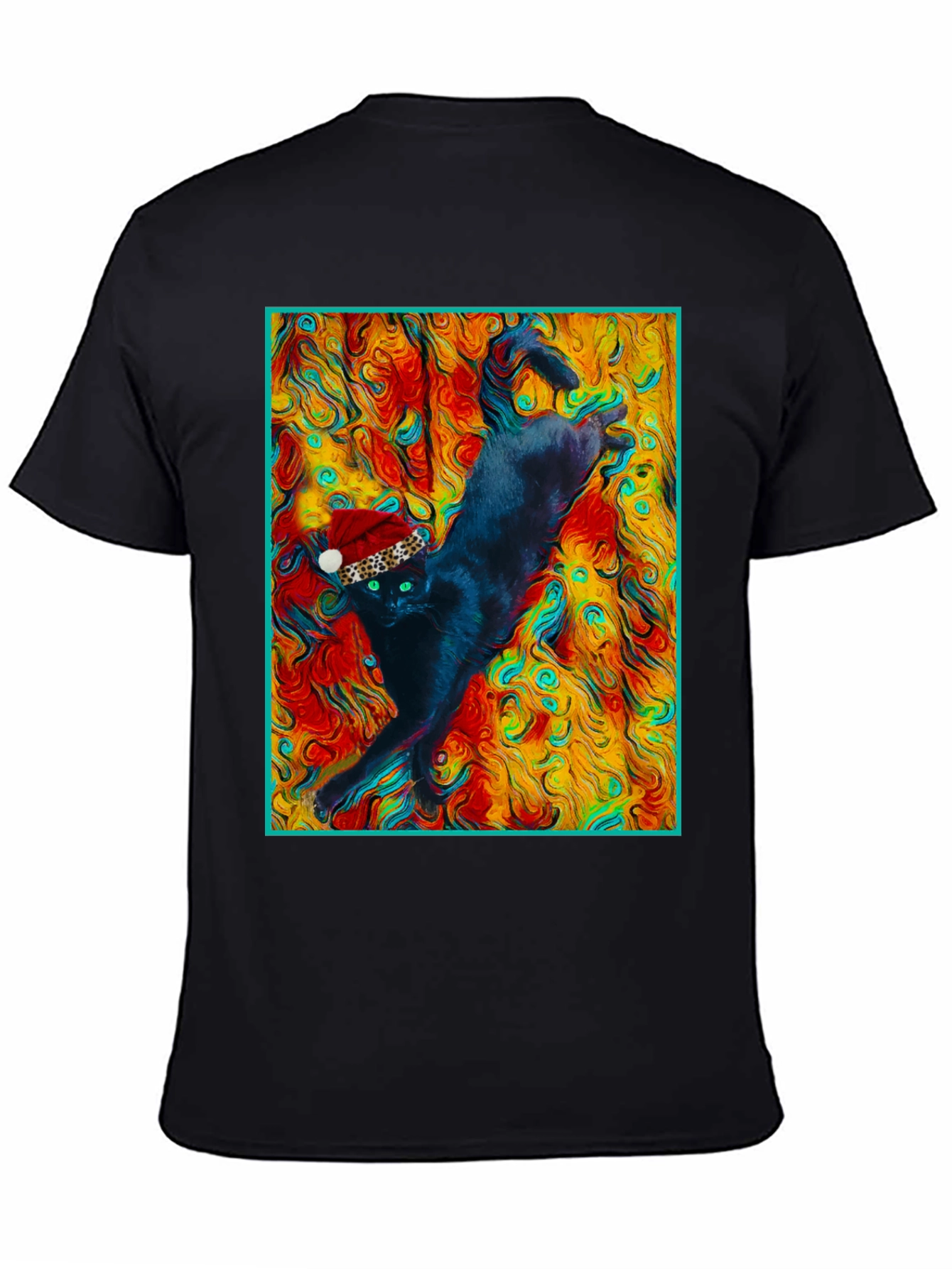 Cool Cat Christmas T-Shirt