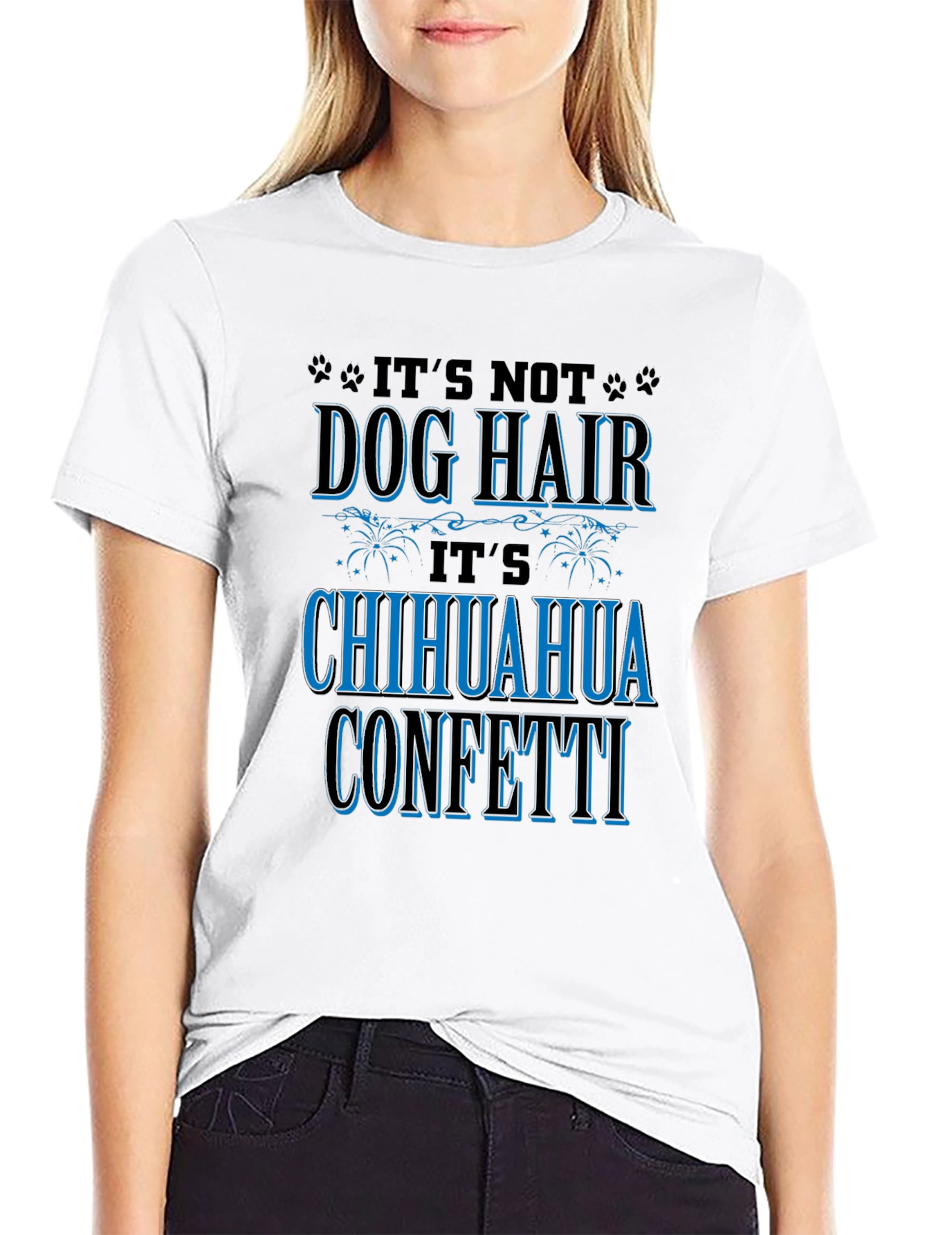 Chihuahua Confetti T-Shirt Dog Lover Tee