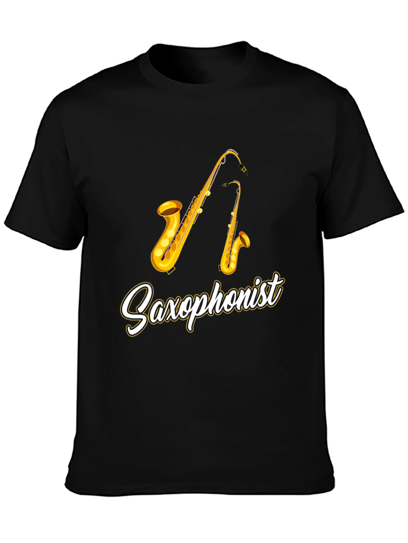 Saxophonist Graphic Tee - Musician Gift