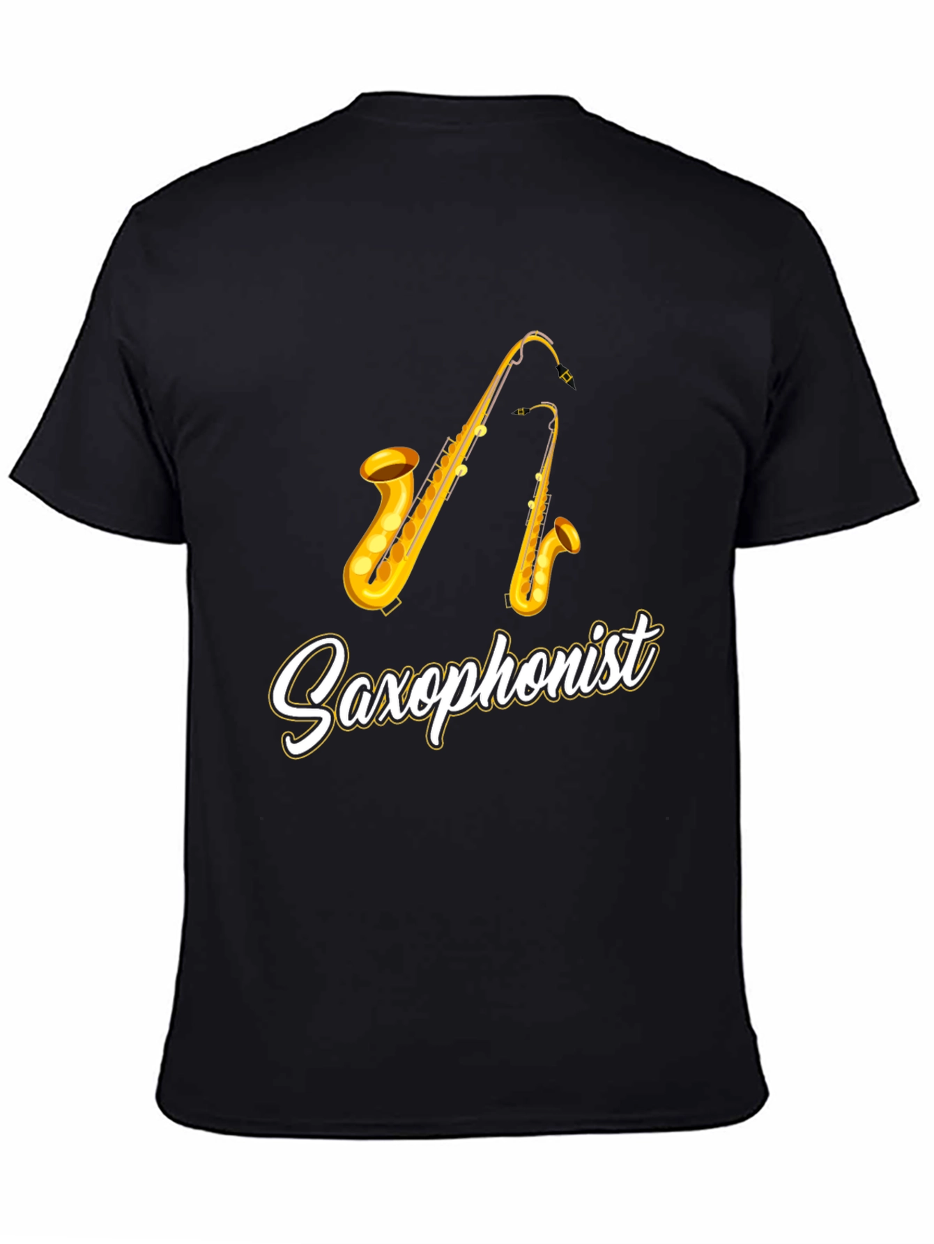 Saxophonist Graphic Tee - Musician Gift