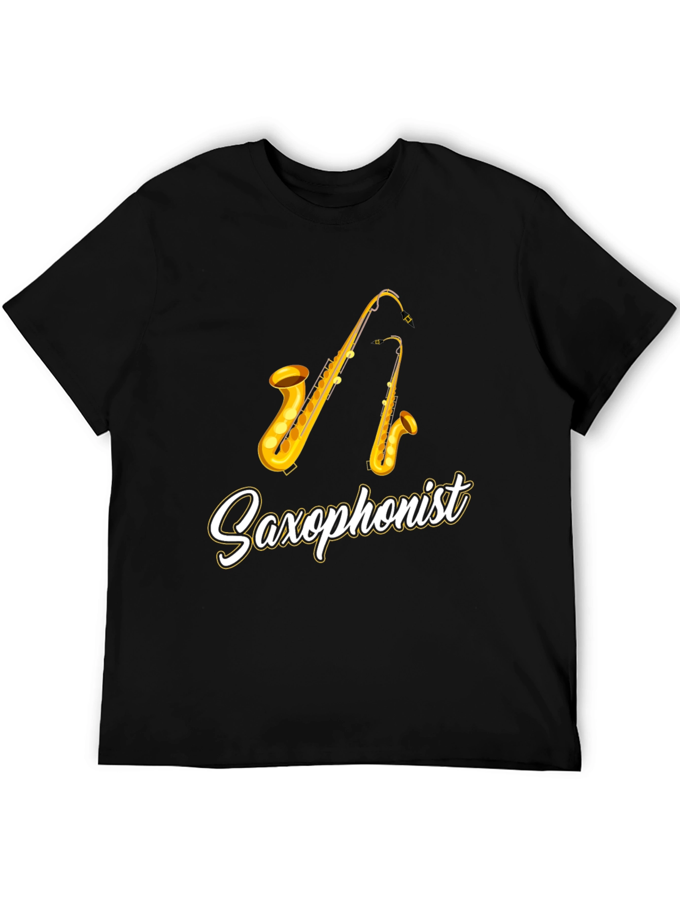 Saxophonist Graphic Tee - Musician Gift