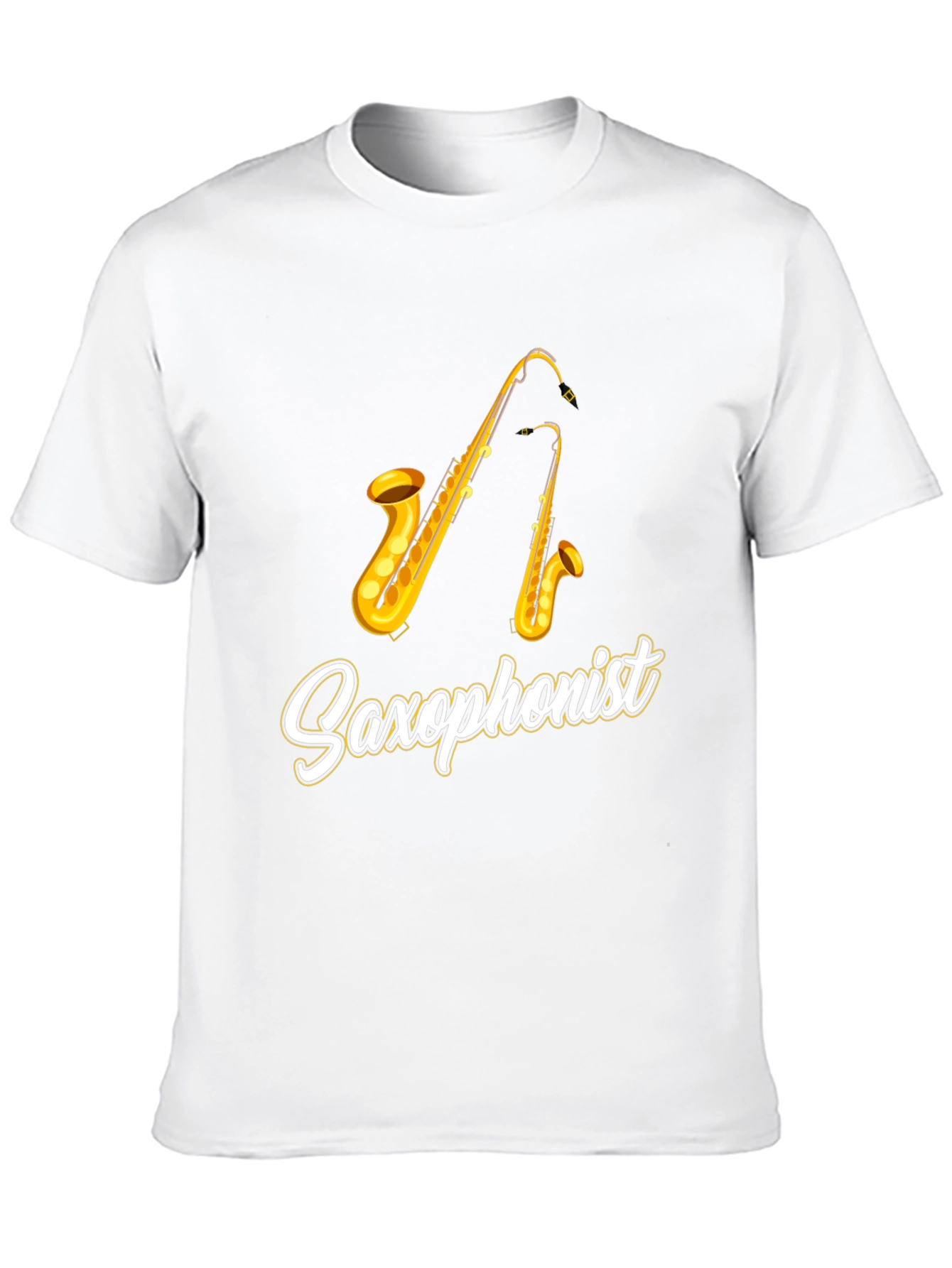 Saxophonist Graphic Tee - Musician Gift