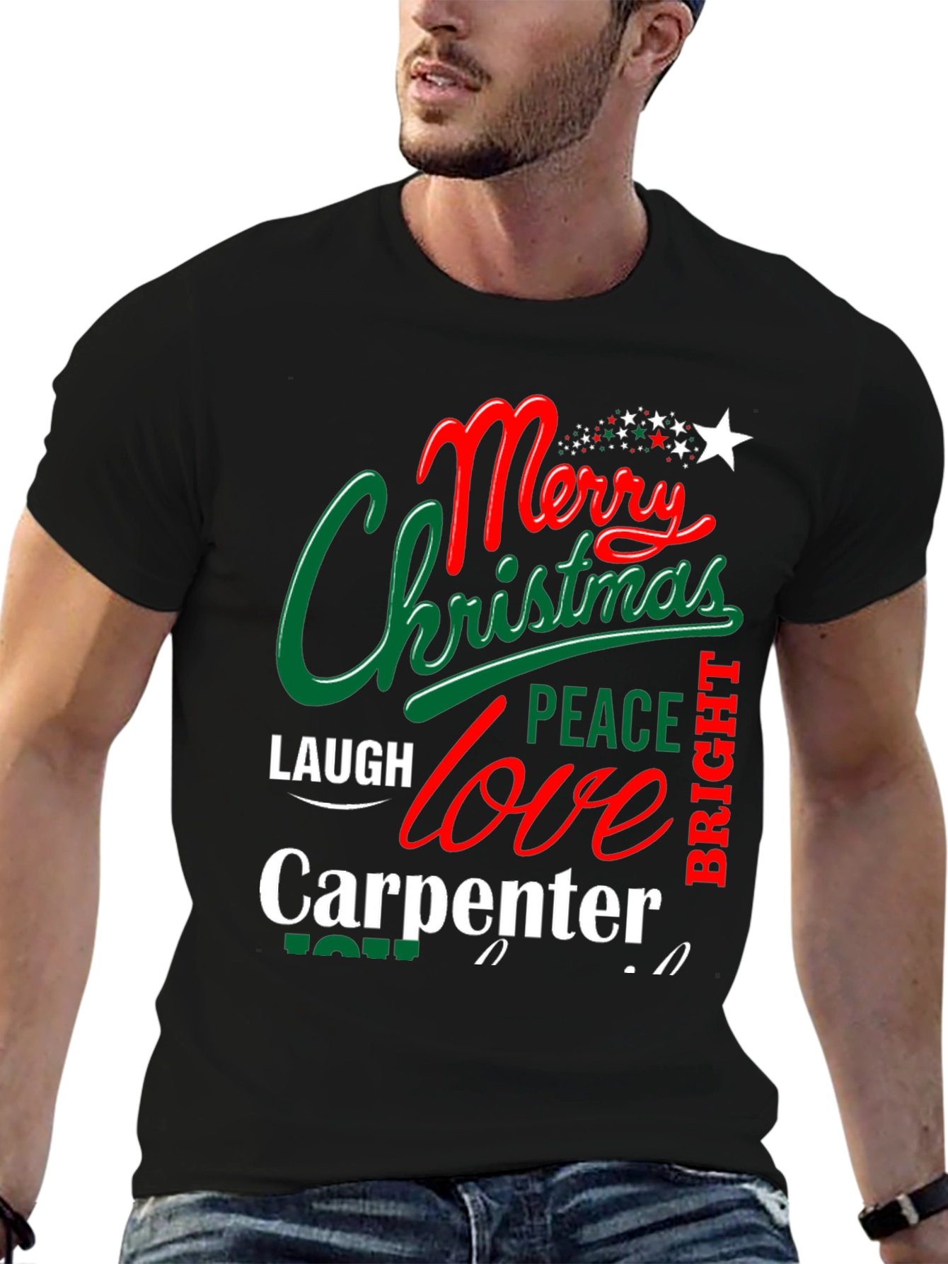 Merry Christmas Carpenter T-Shirt
