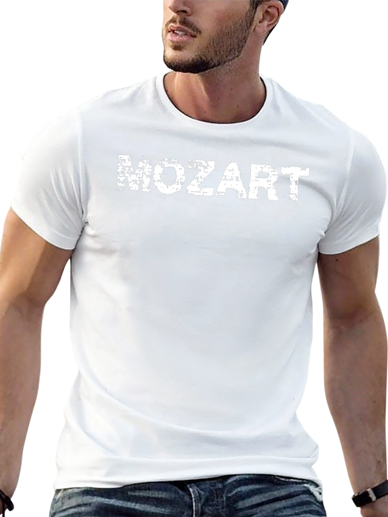 Mozart Graphic T-Shirt - Black