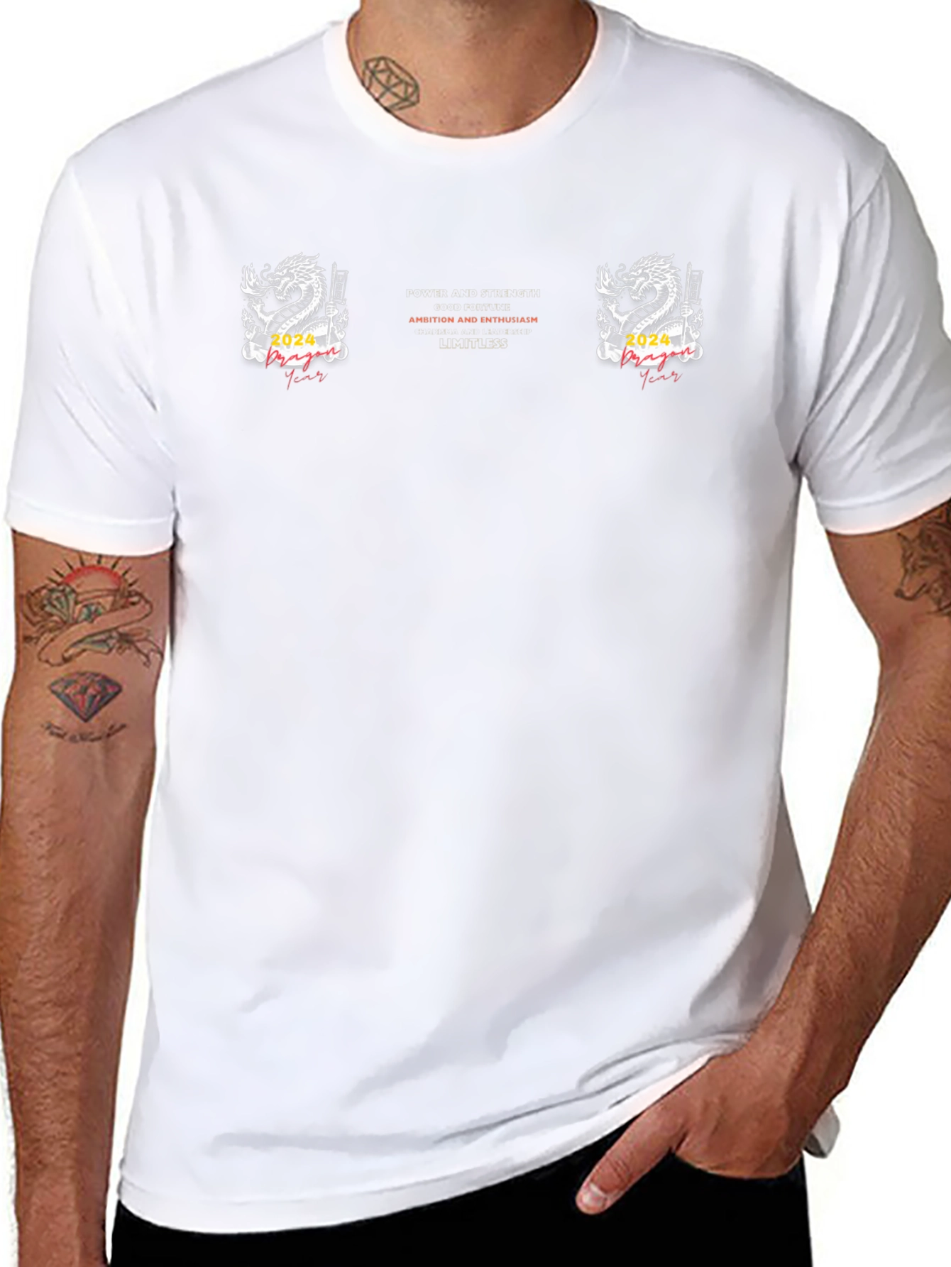 Dragon Ambition Enthusiast Graphic Black Tee