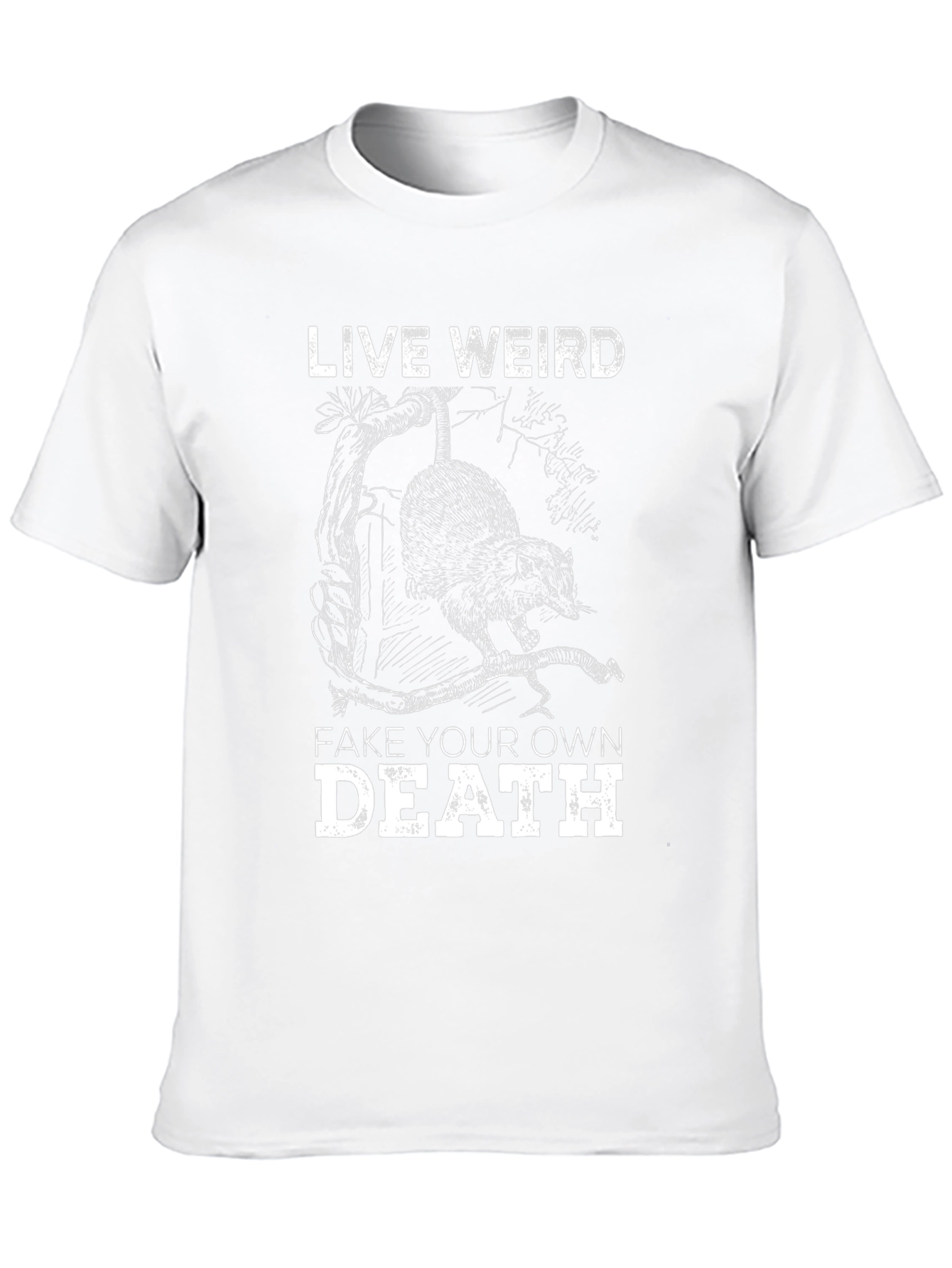 Live Weird Opossum Graphic Tee