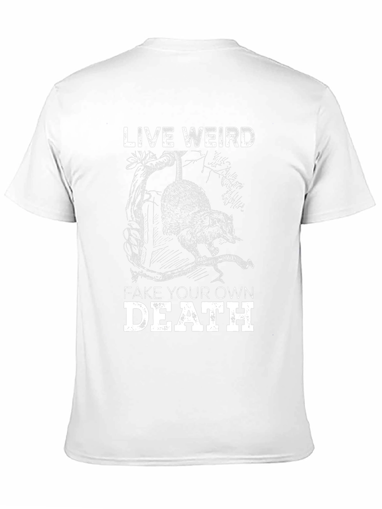 Live Weird Opossum Graphic Tee
