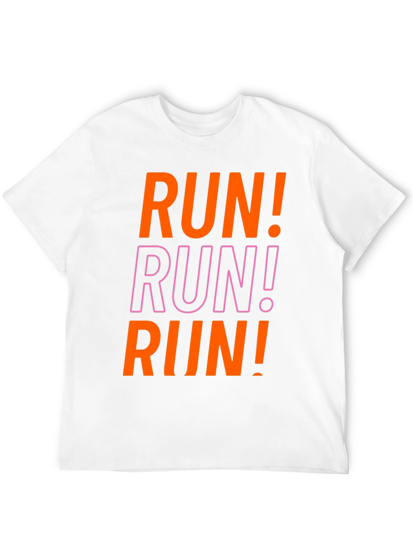 Bold RUN! Graphic Tee - Athletic Motivation