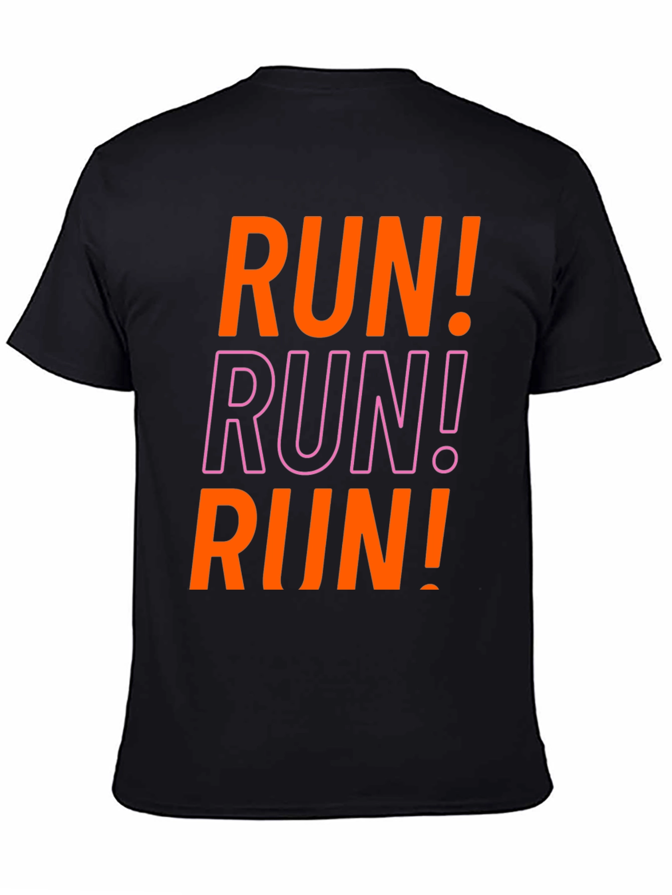 Bold RUN! Graphic Tee - Athletic Motivation