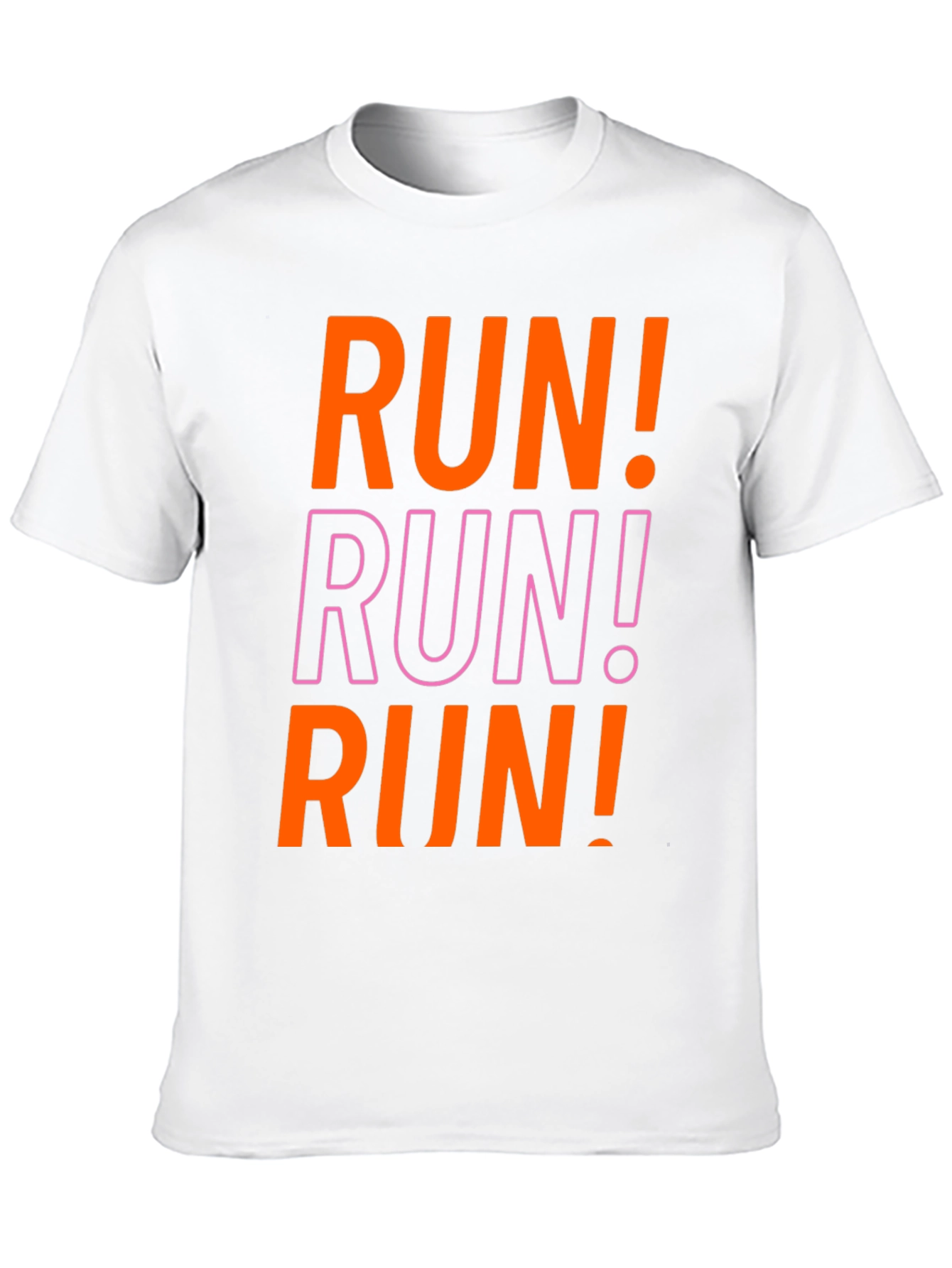 Bold RUN! Graphic Tee - Athletic Motivation
