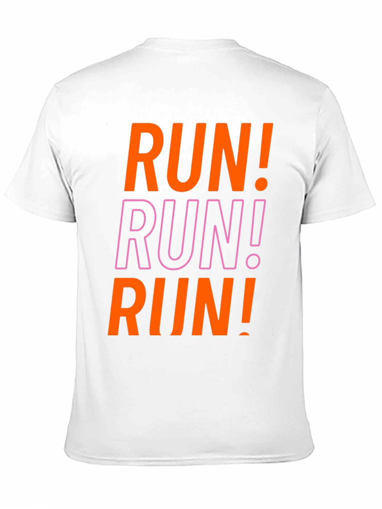 Bold RUN! Graphic Tee - Athletic Motivation