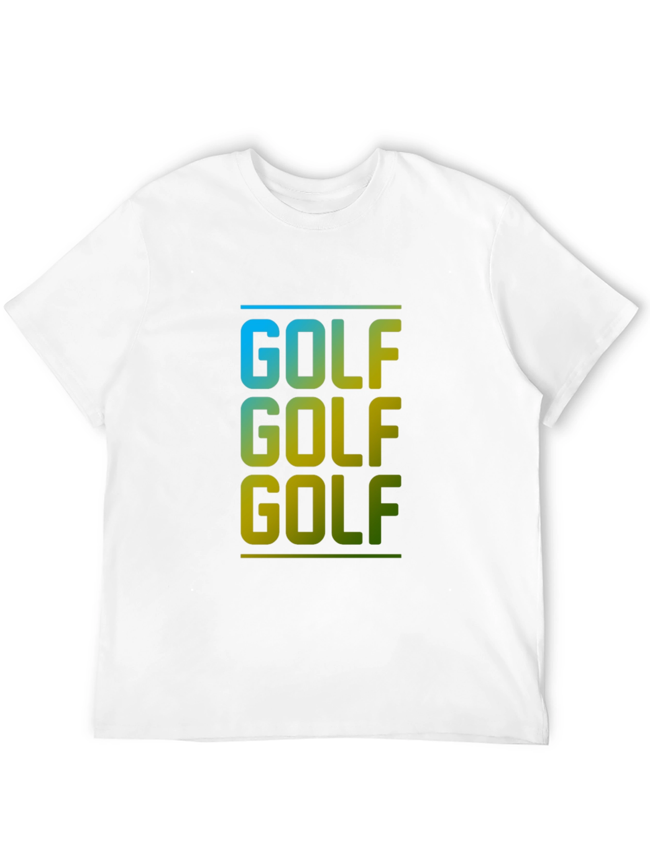 Golf Lover Tee - Gradient Design