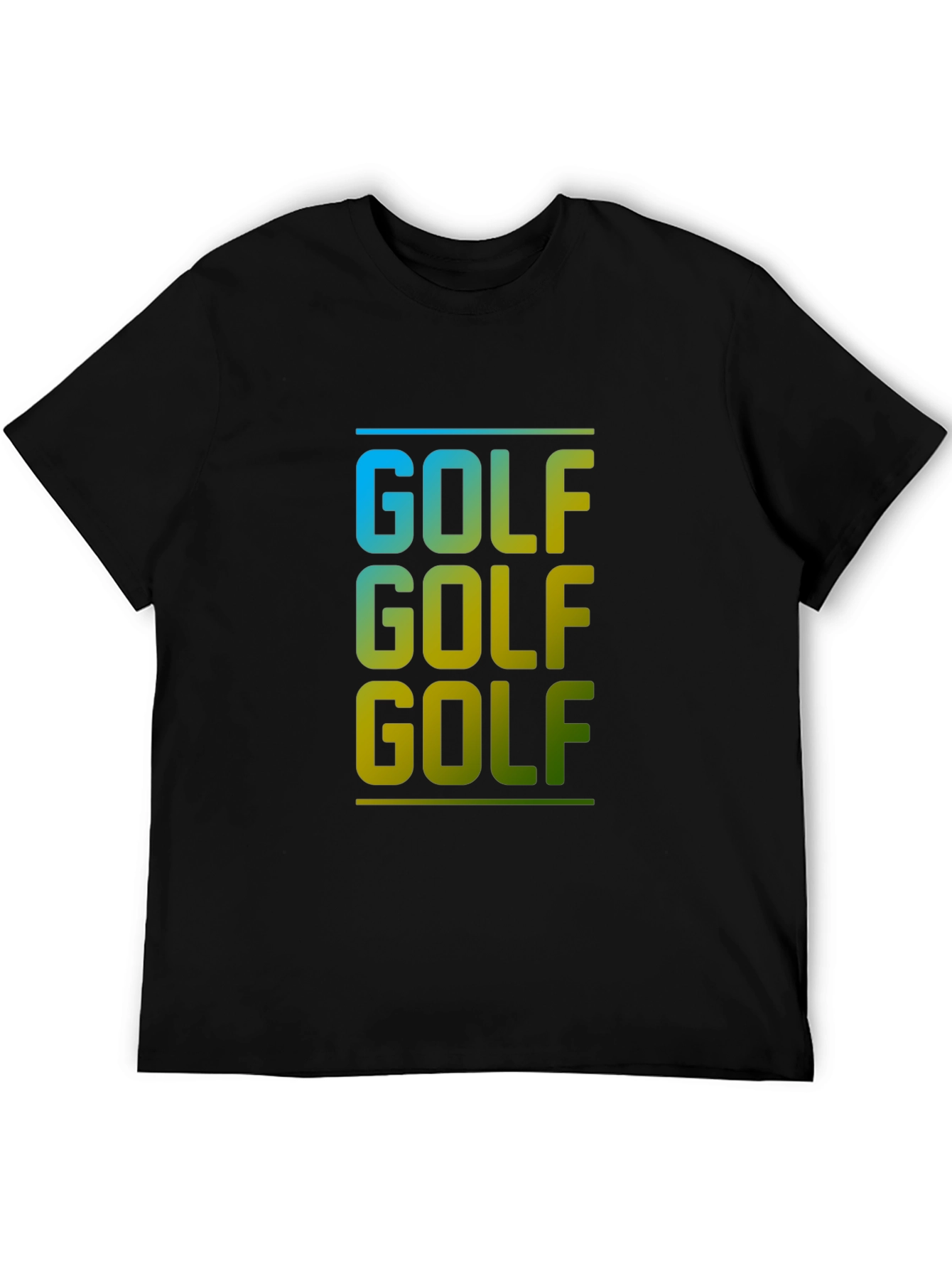 Golf Lover Tee - Gradient Design