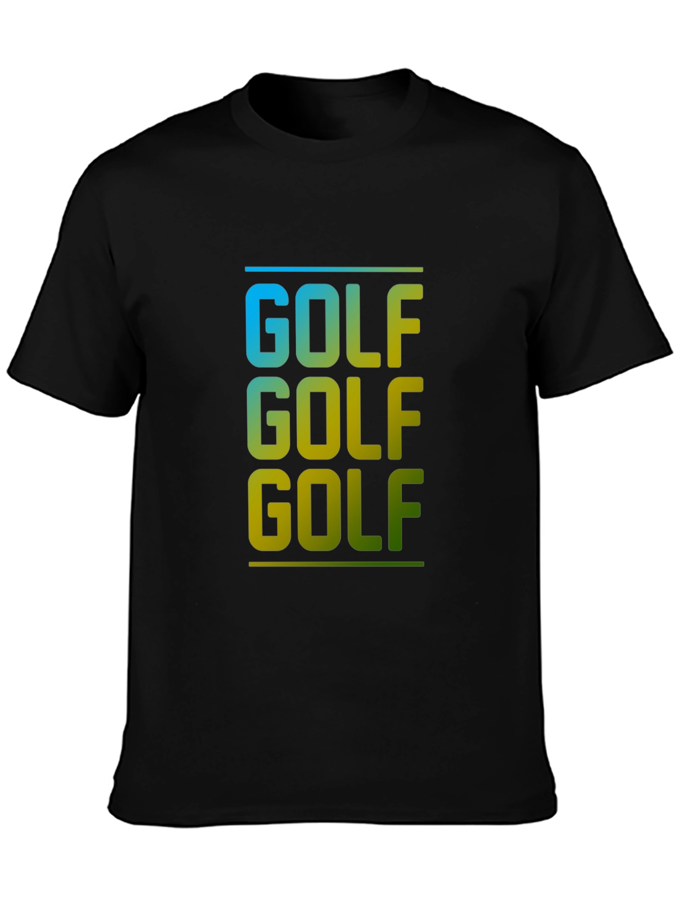 Golf Lover Tee - Gradient Design