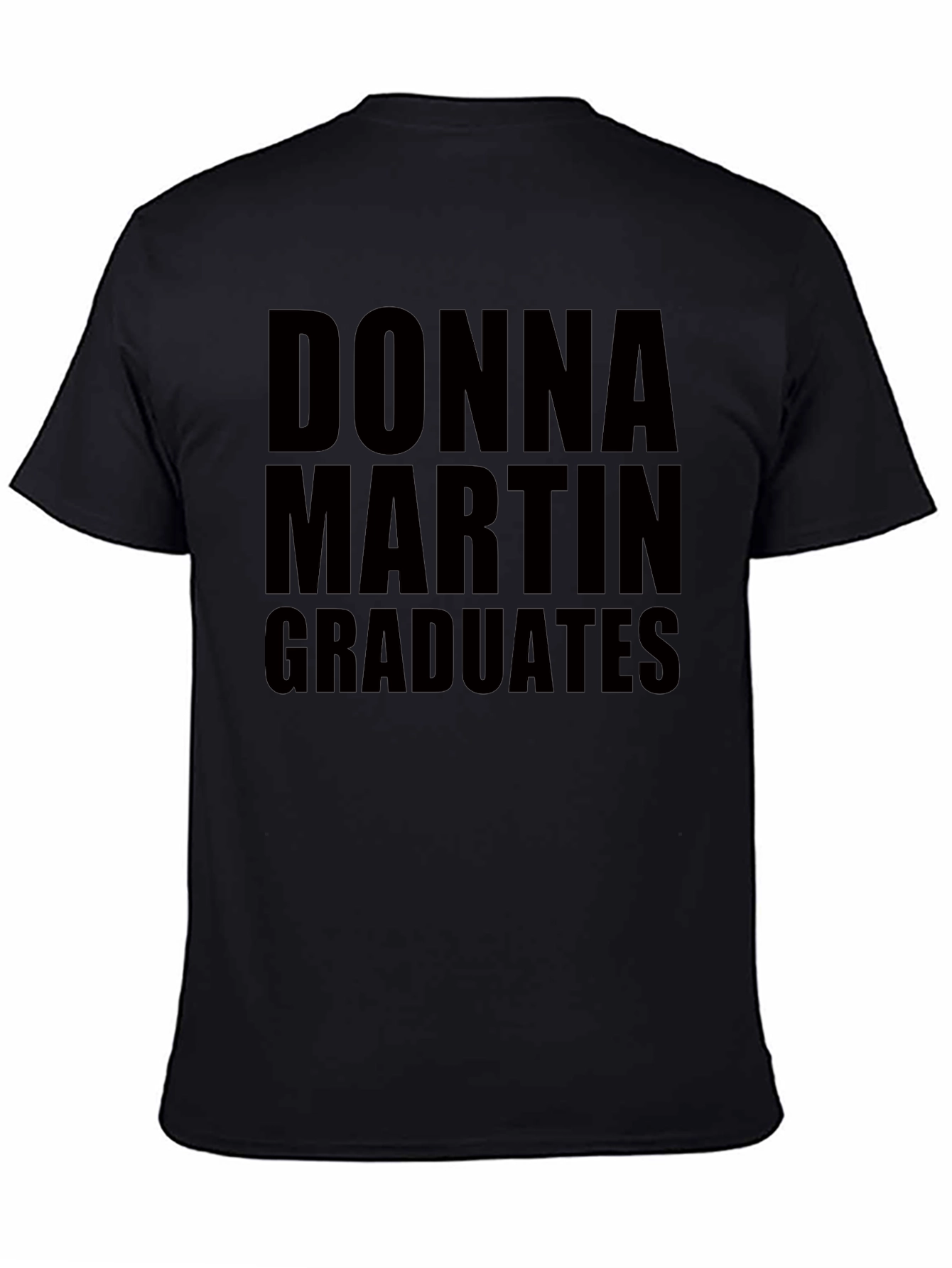 Donna Martin Graduates Black T-Shirt