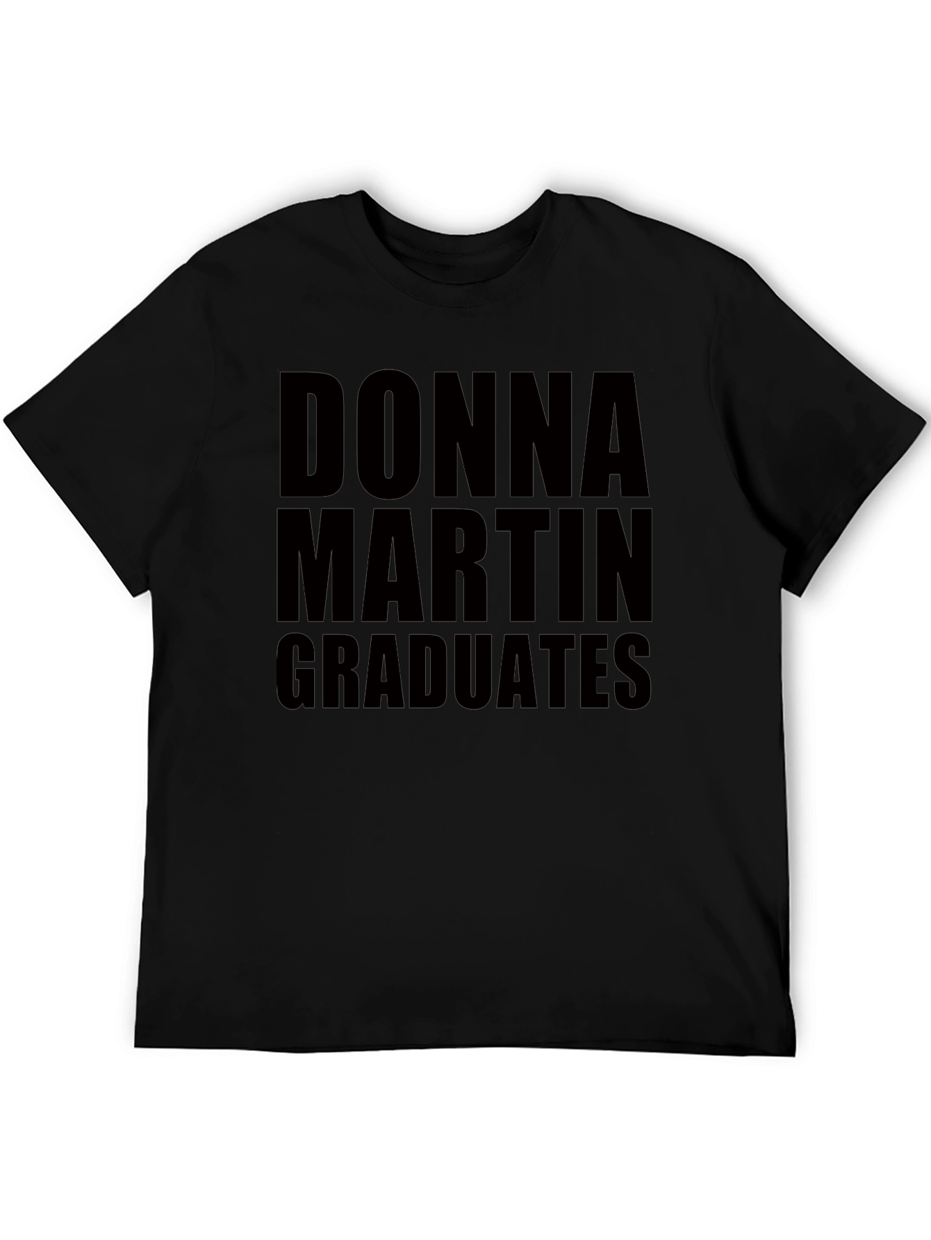 Donna Martin Graduates Black T-Shirt