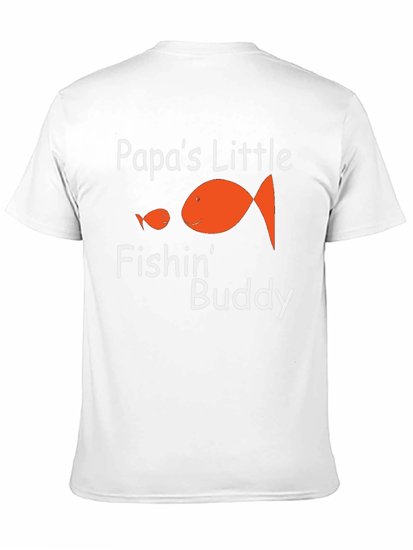 Papas Little Fishin Buddy Graphic T-Shirt
