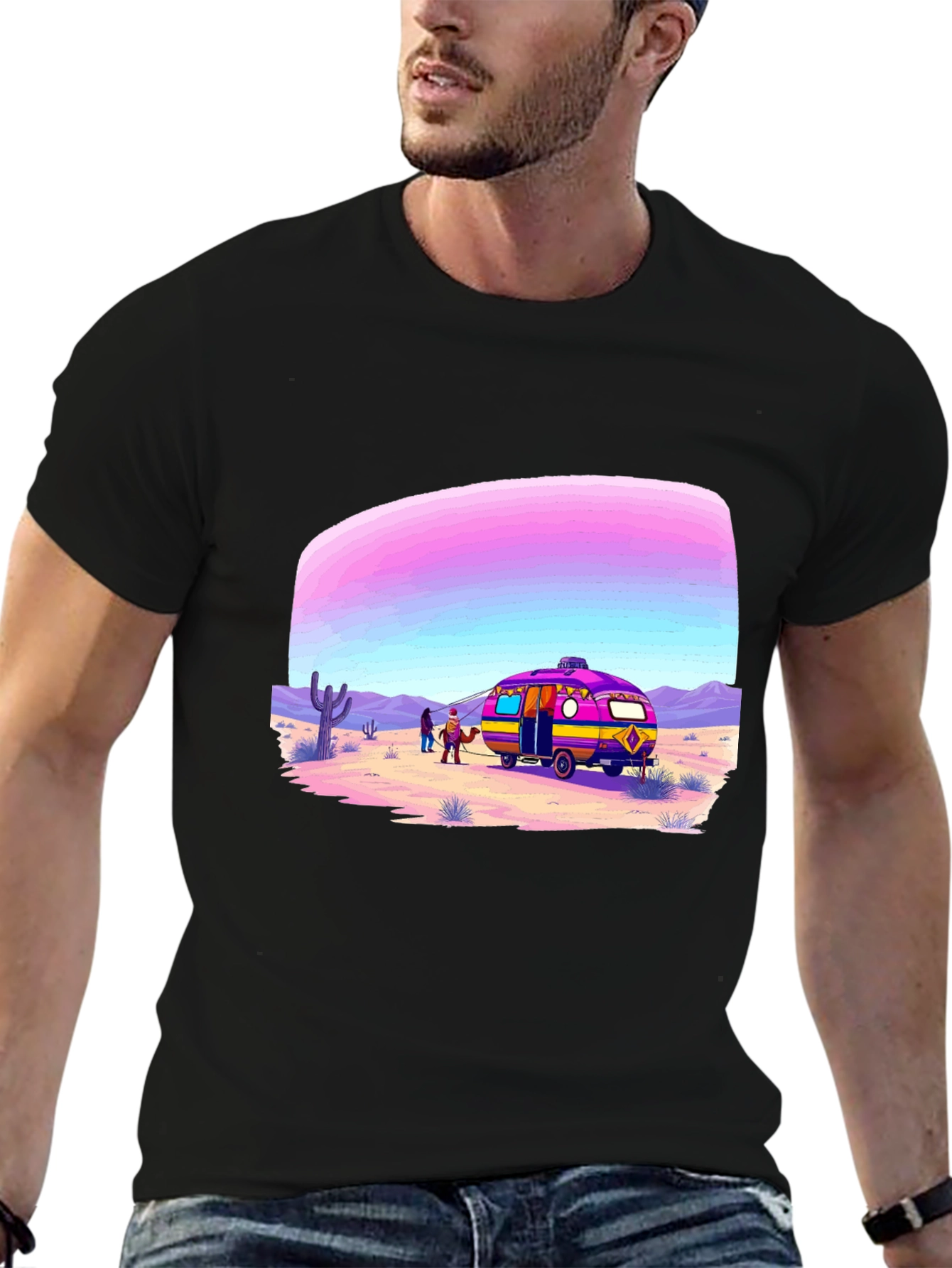 Retro Desert RV T-Shirt