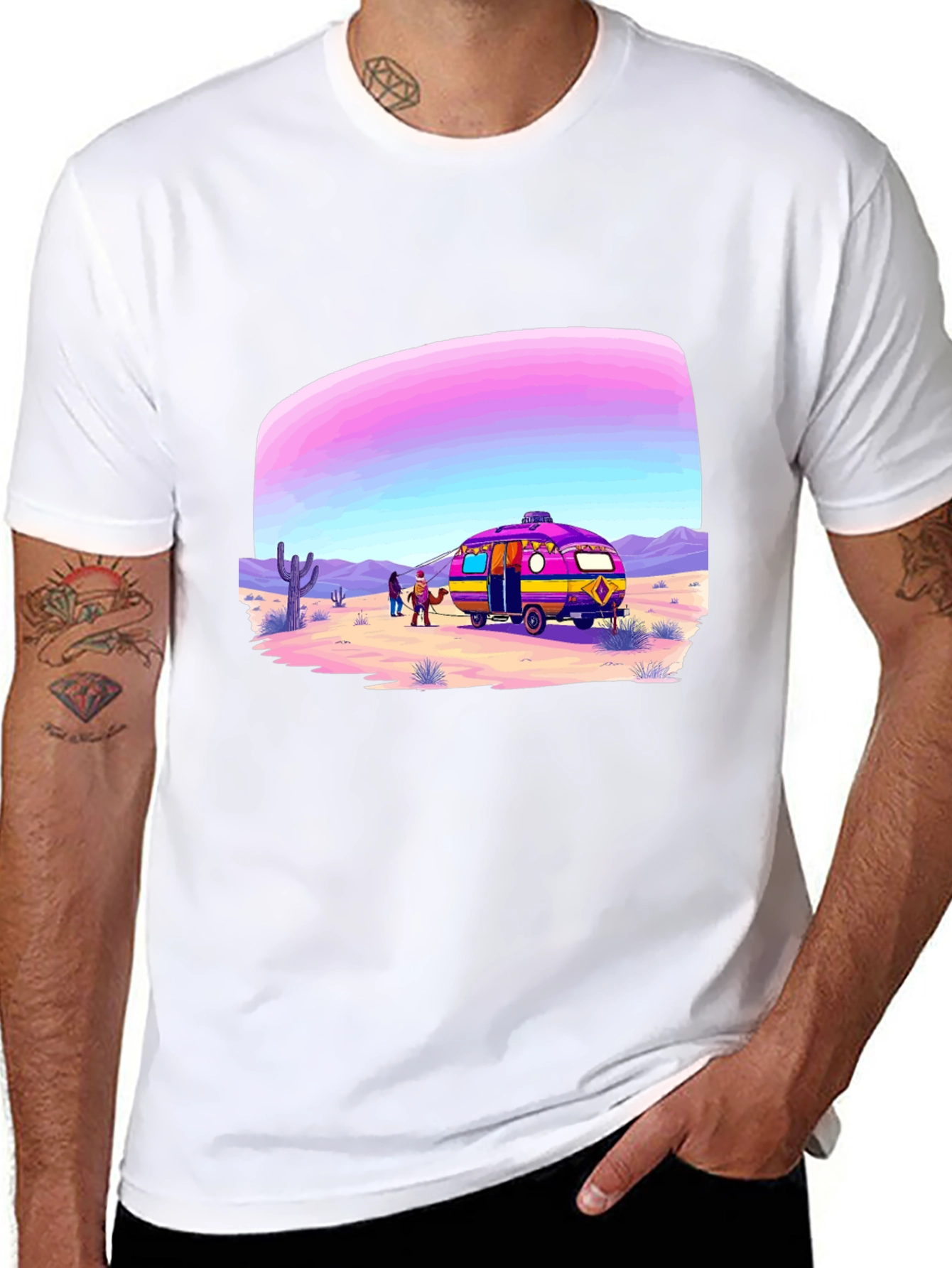 Retro Desert RV T-Shirt