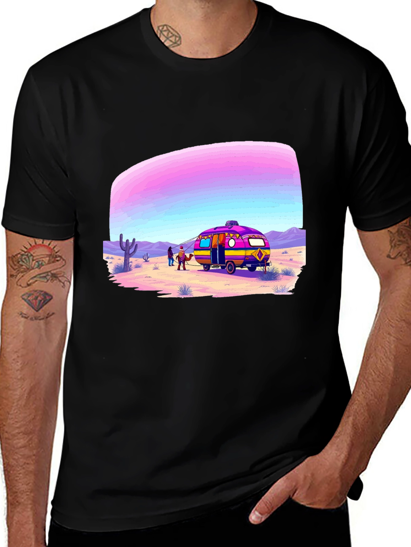 Retro Desert RV T-Shirt