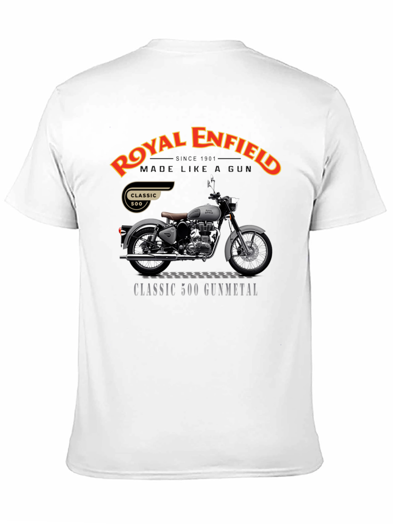 Royal Enfield Classic 500 Gunmetal T-Shirt