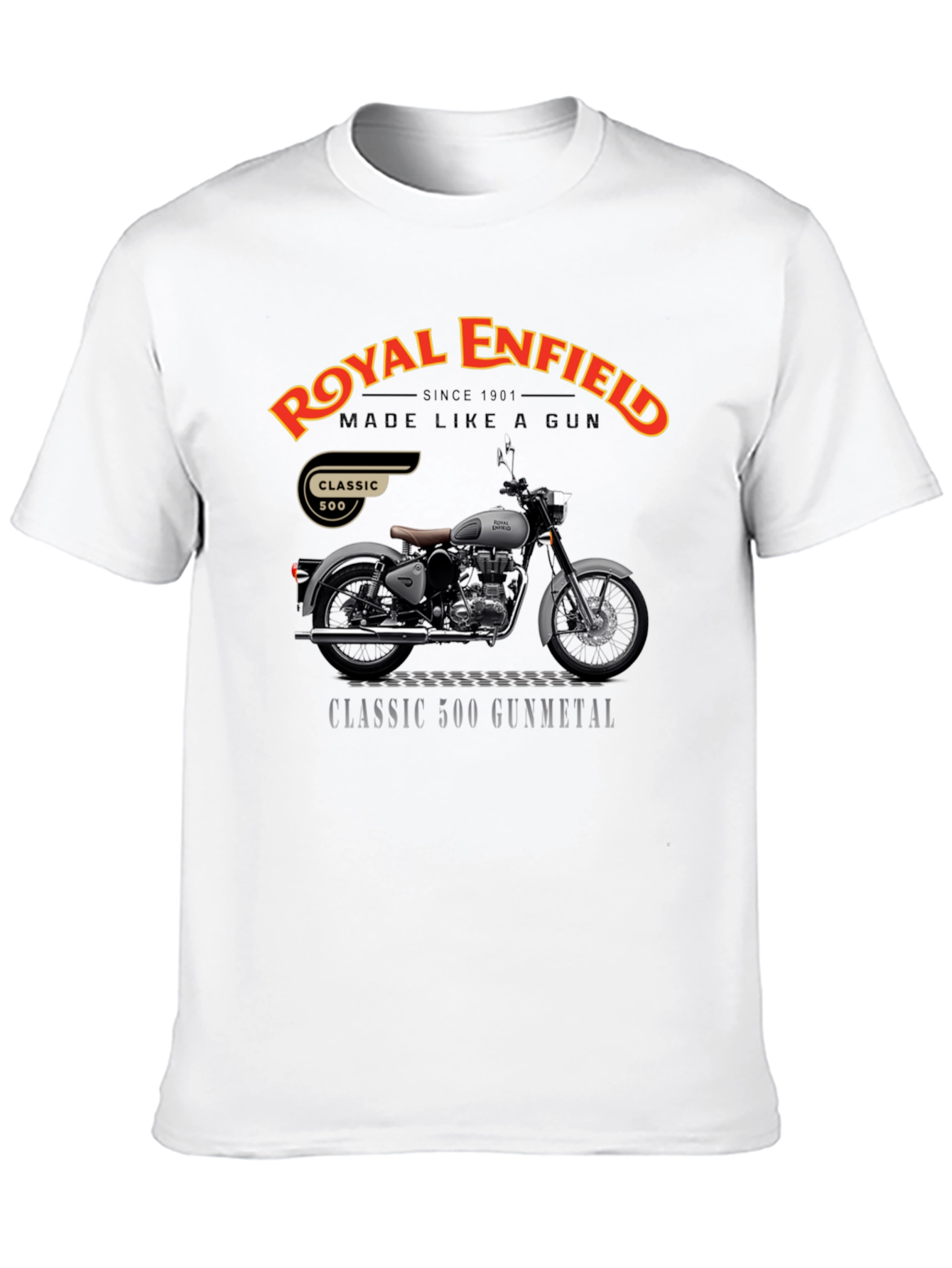 Royal Enfield Classic 500 Gunmetal T-Shirt