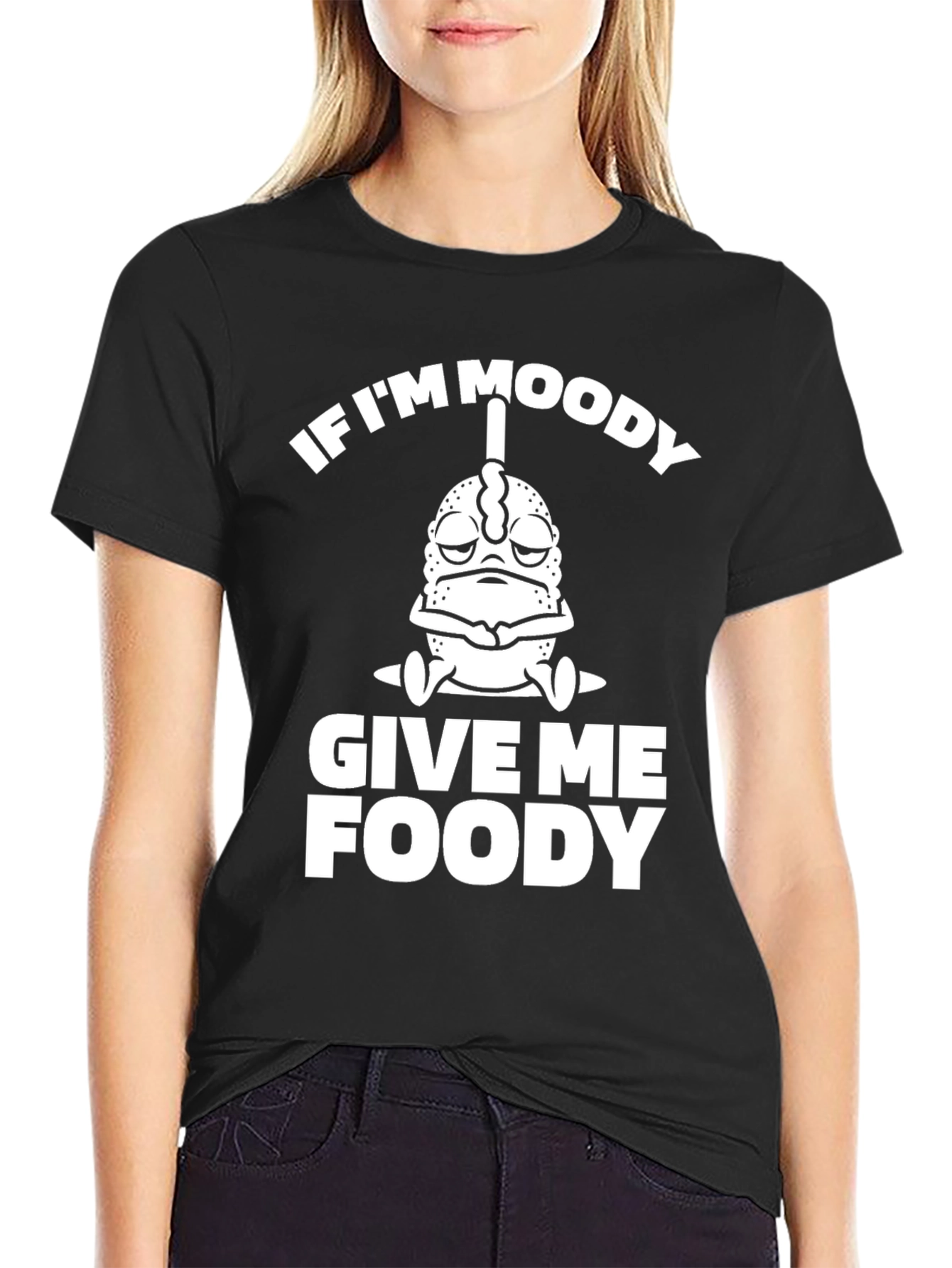 Moody Foody T-Shirt - Funny Foodie Tee