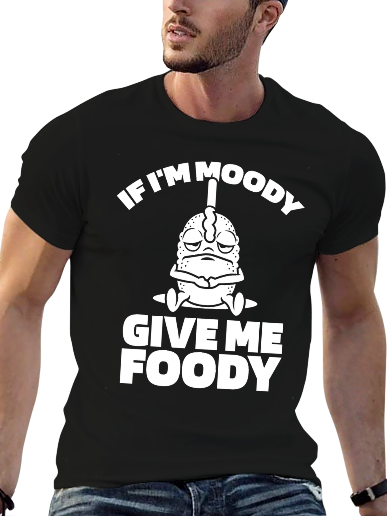 Moody Foody T-Shirt - Funny Foodie Tee